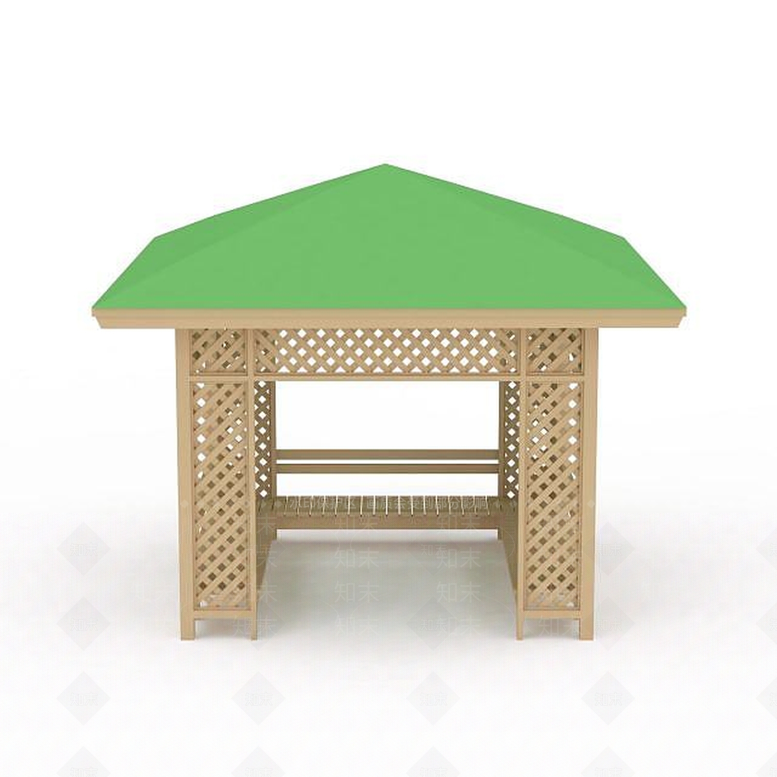 现代仿欧式凉亭3D模型下载【ID:1196499891】