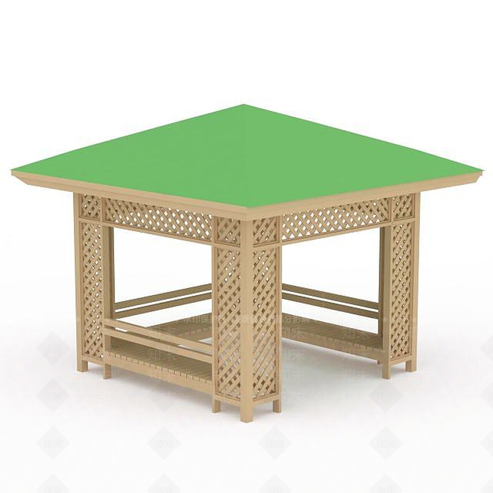 现代仿欧式凉亭3D模型下载【ID:1196499891】