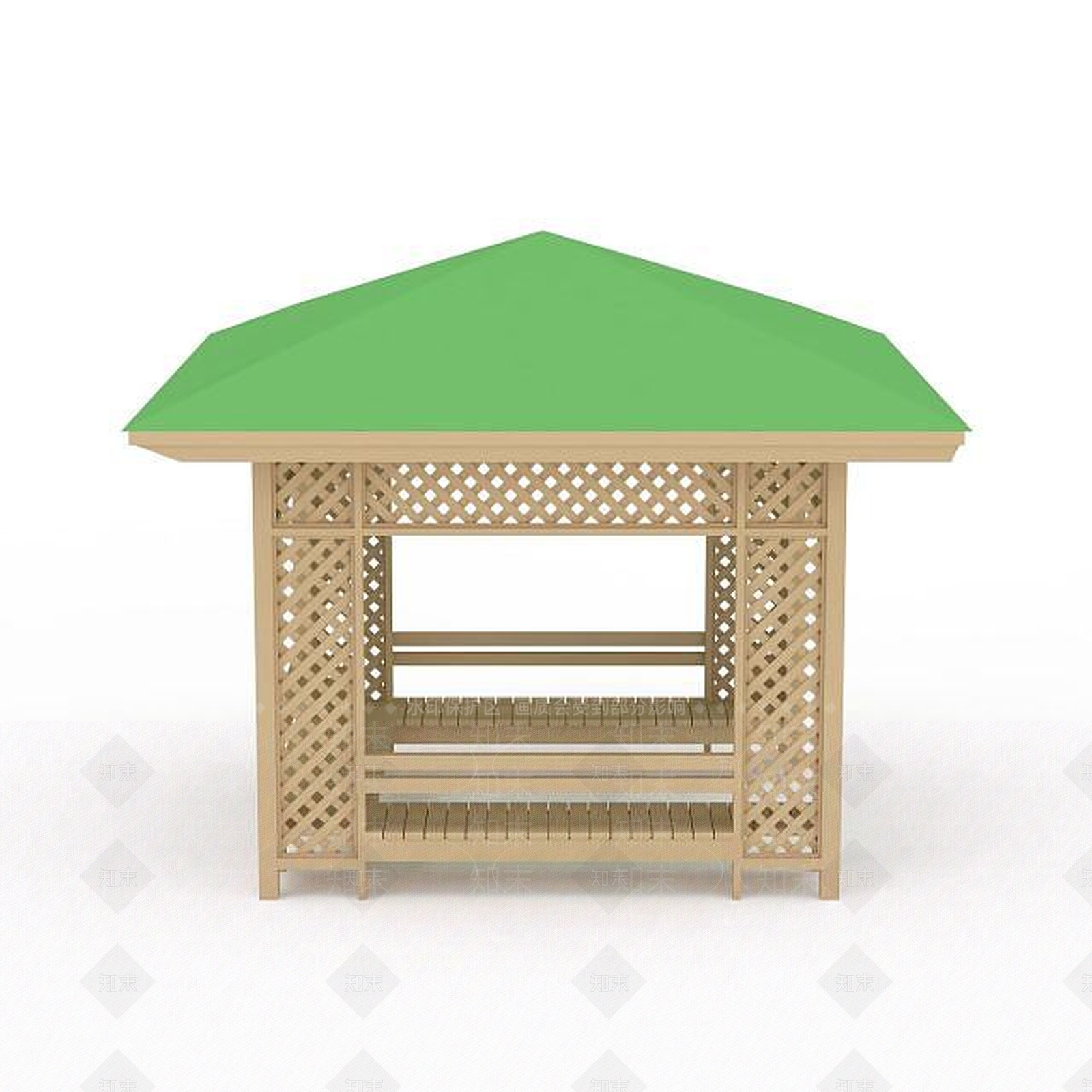 现代仿欧式凉亭3D模型下载【ID:1196499891】