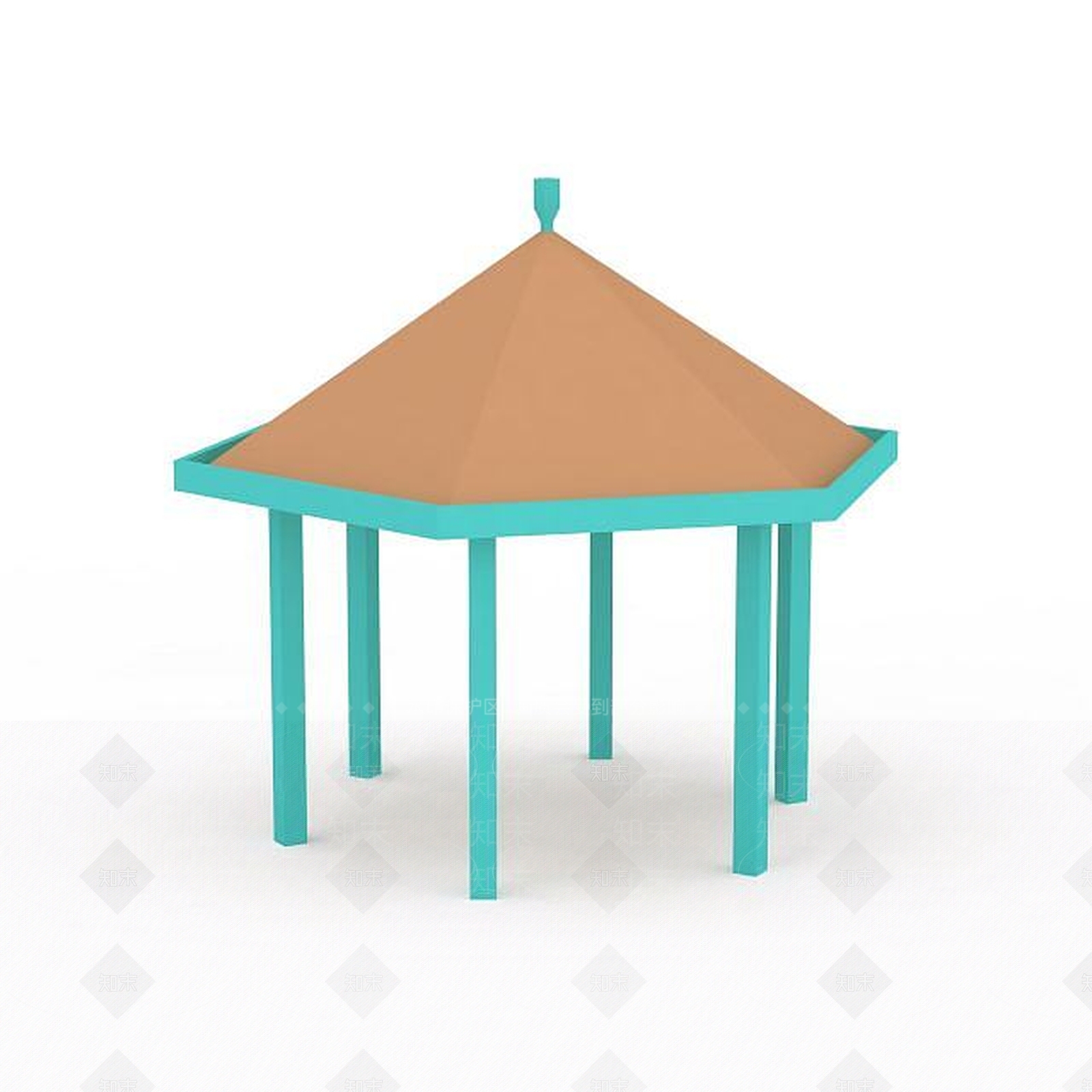 现代凉亭3D模型下载【ID:1196499920】