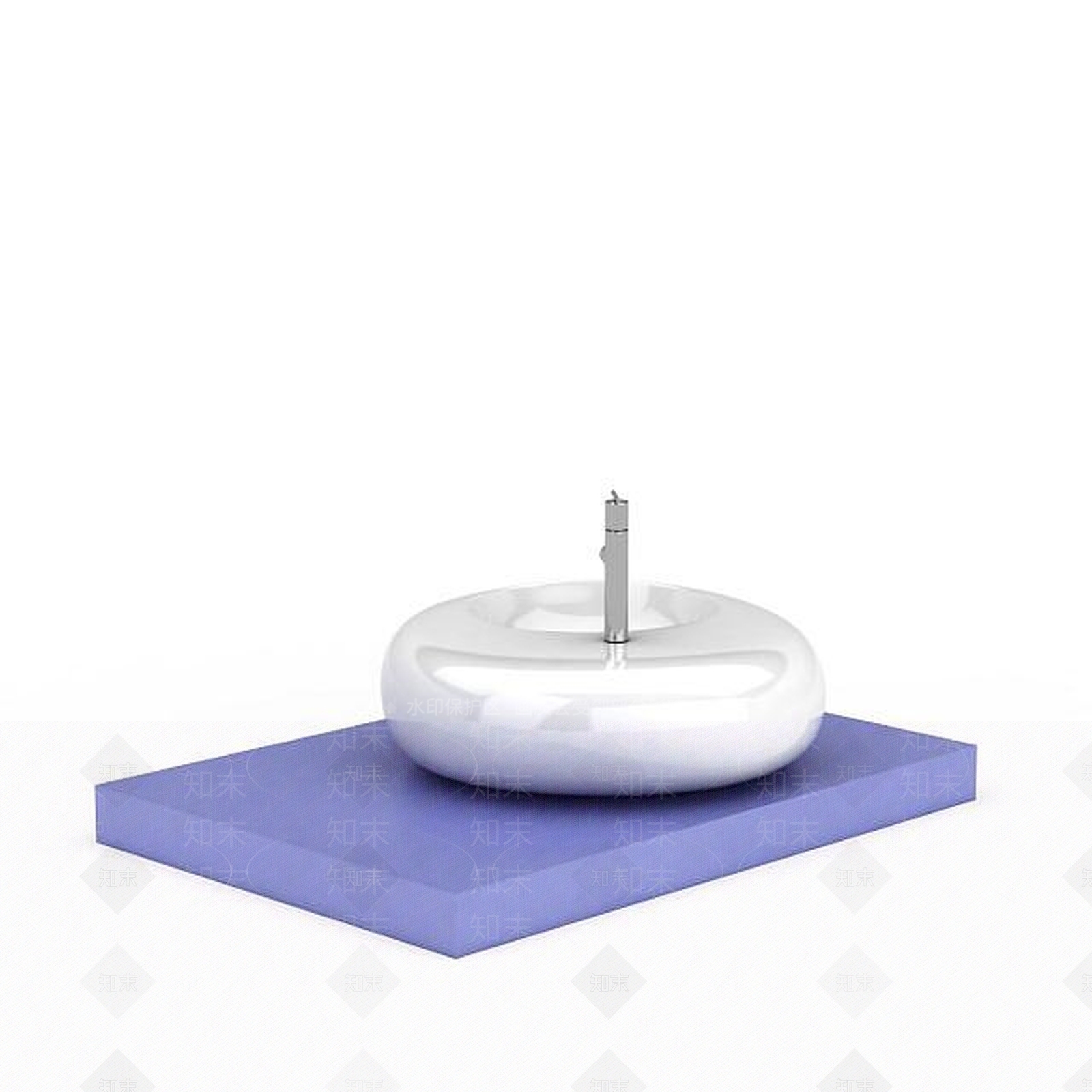 现代简约洗面盆3D模型下载【ID:1196507206】