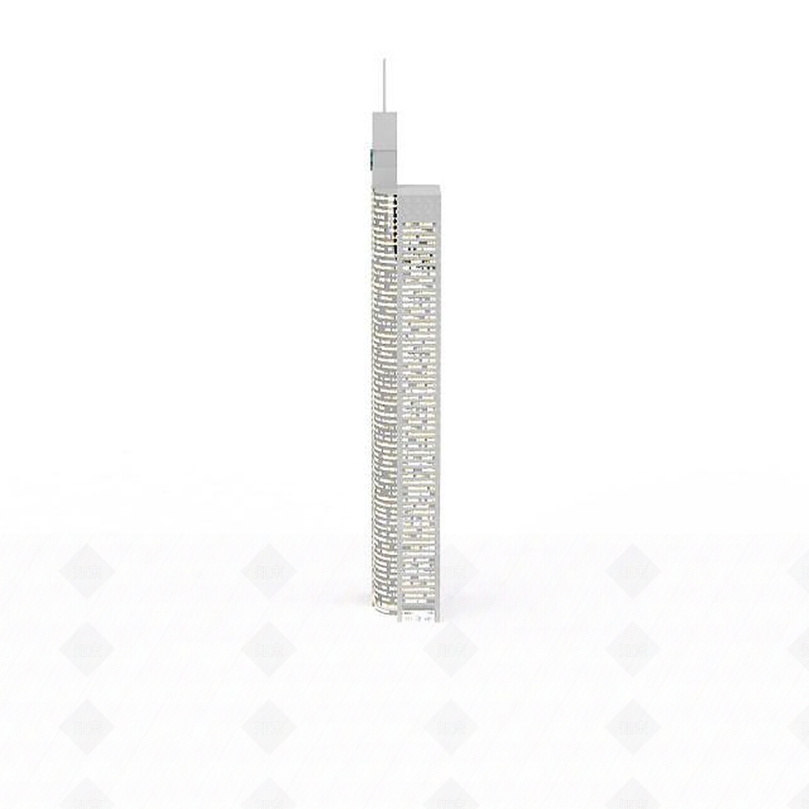 现代国外夜景楼3D模型下载【ID:1196507741】