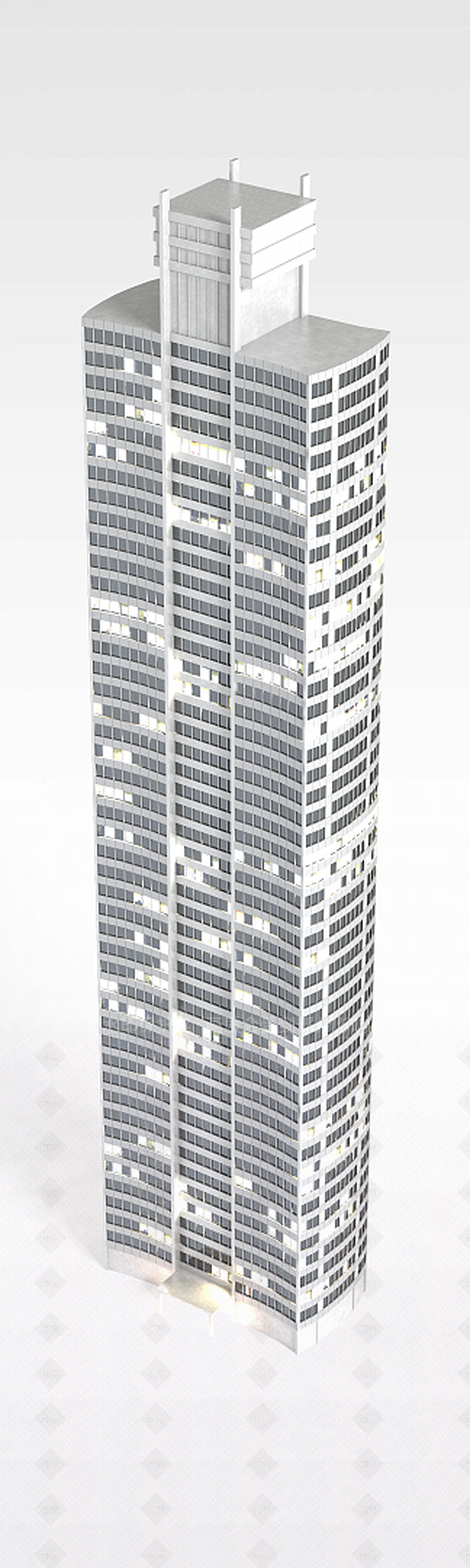 现代建筑3D模型下载【ID:1196509186】