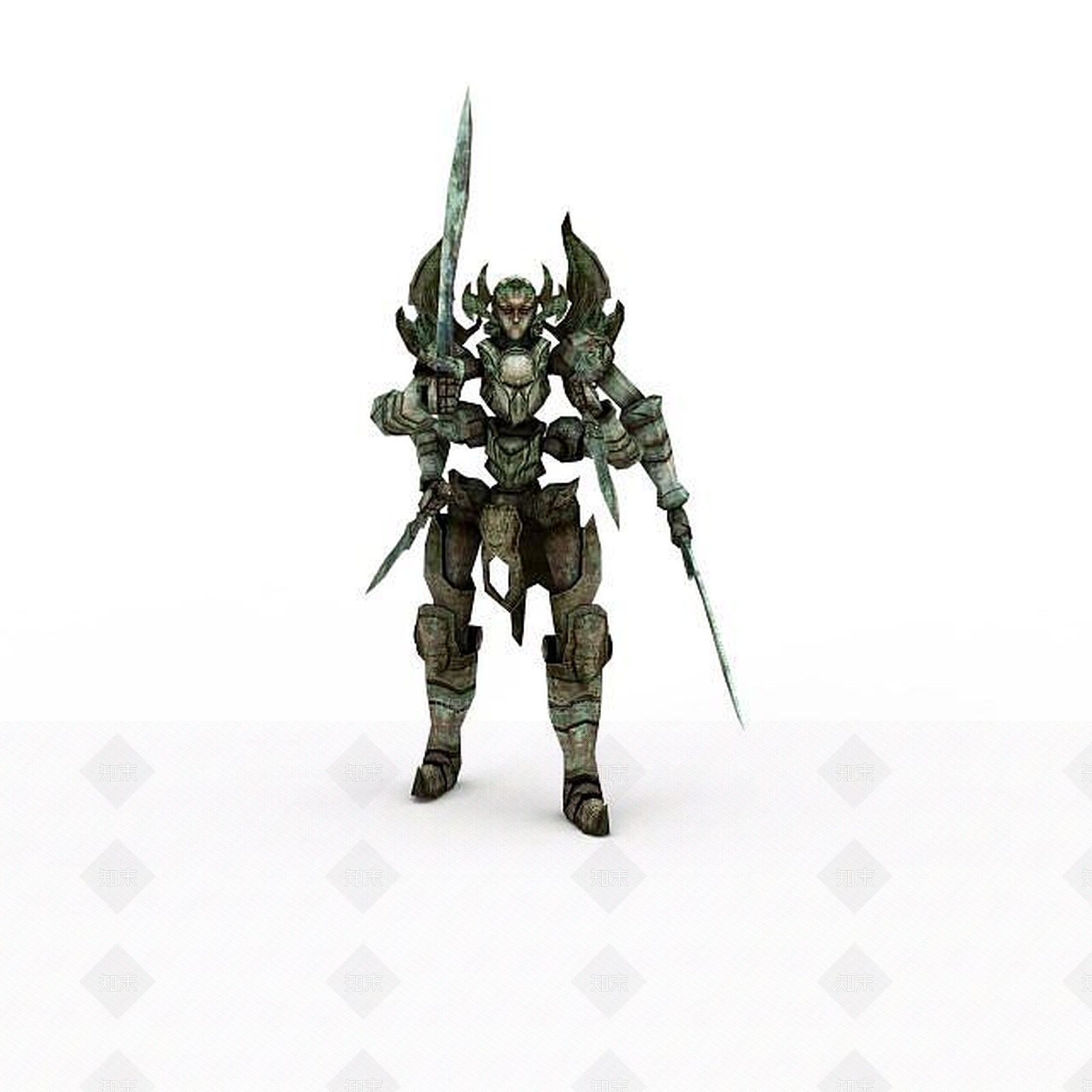 现代四臂机器人3D模型下载【ID:1196509651】