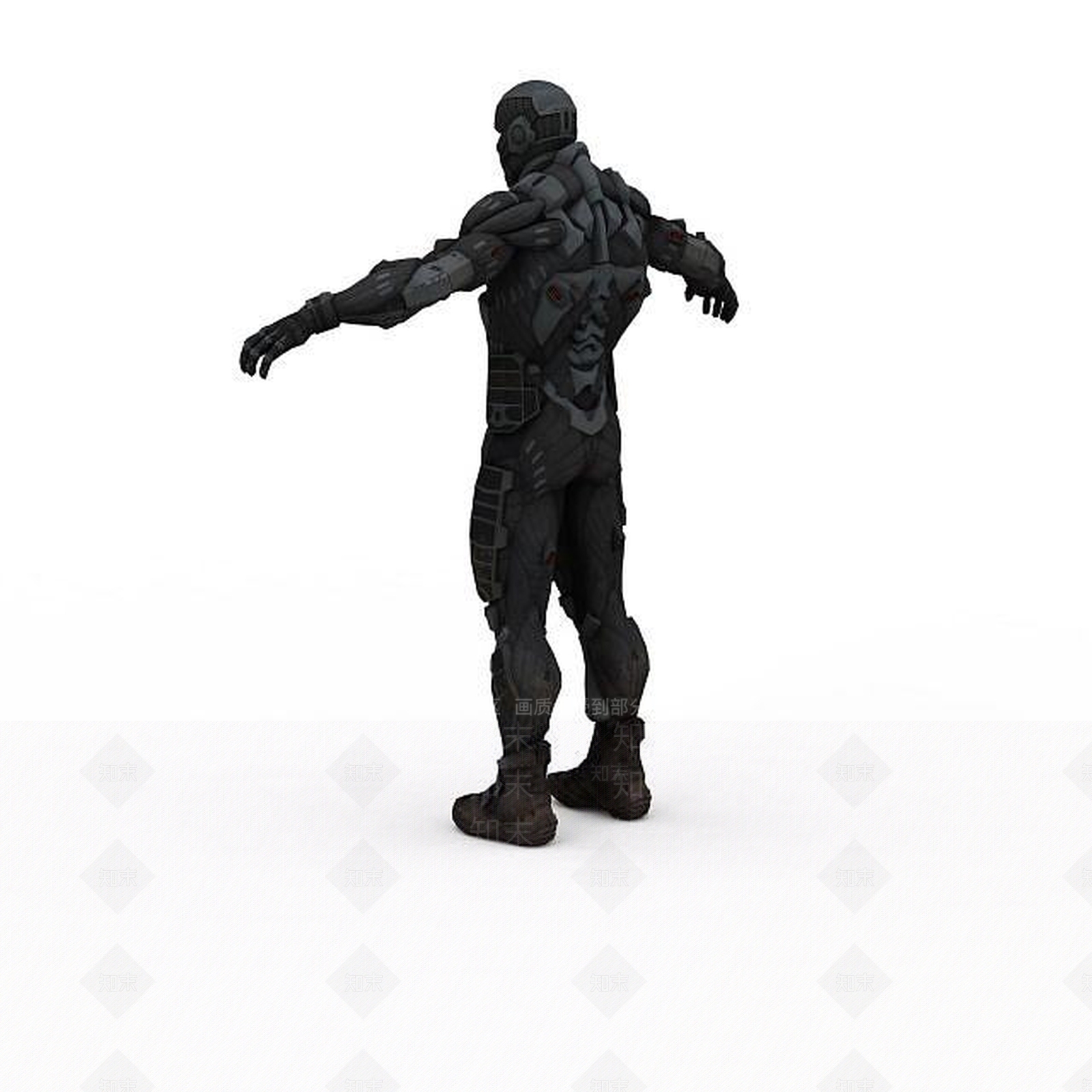 现代生化战士3D模型下载【ID:1196509645】