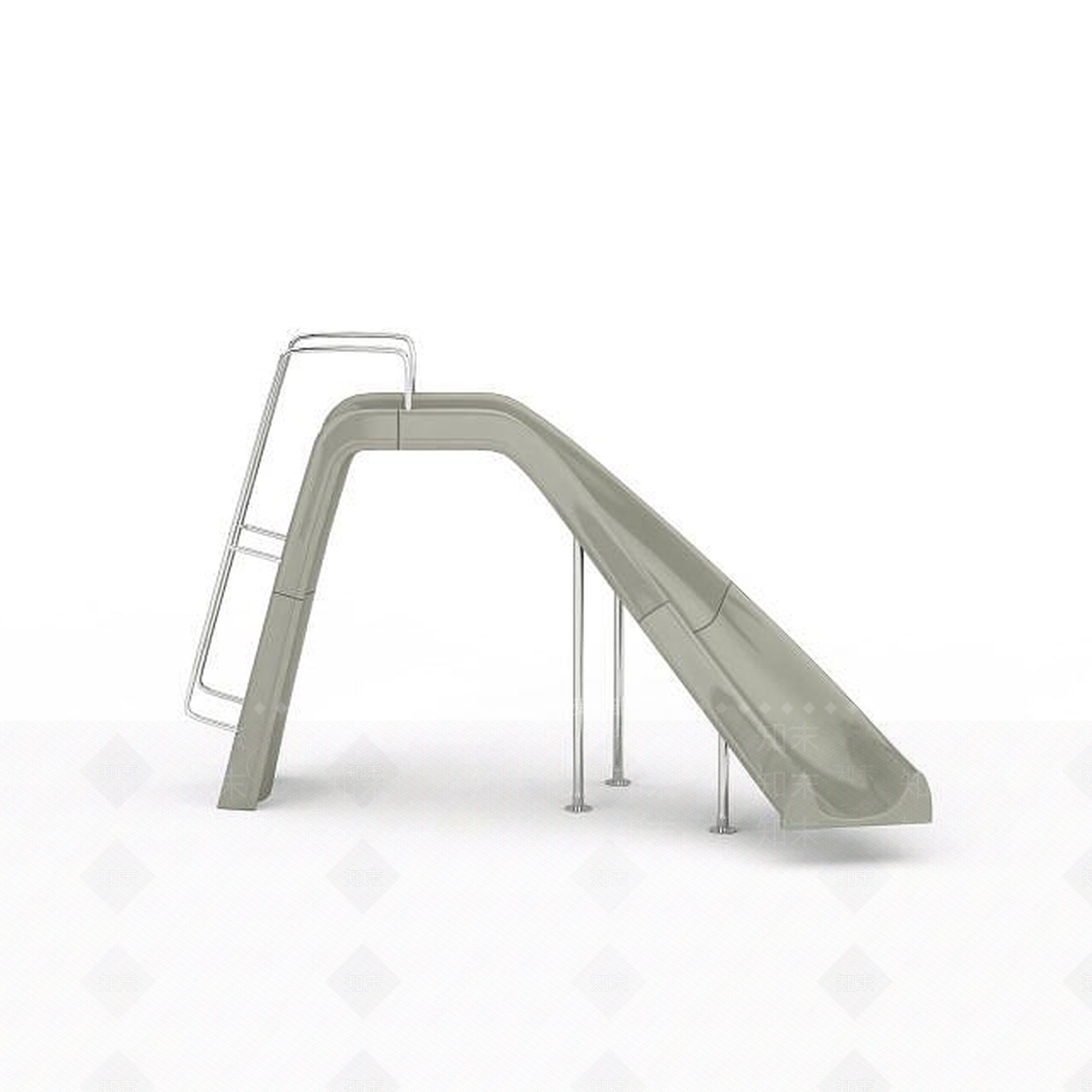 现代儿童滑梯3D模型下载【ID:1196509666】