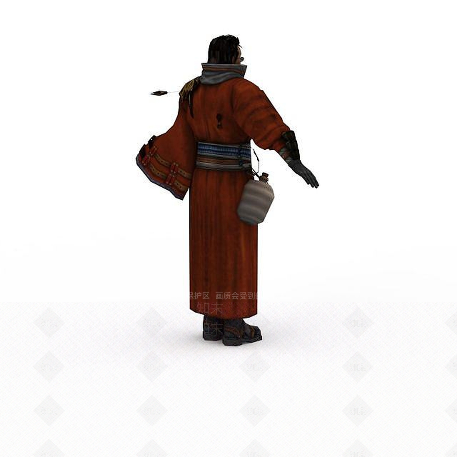 现代游戏瞎子3D模型下载【ID:1196510178】