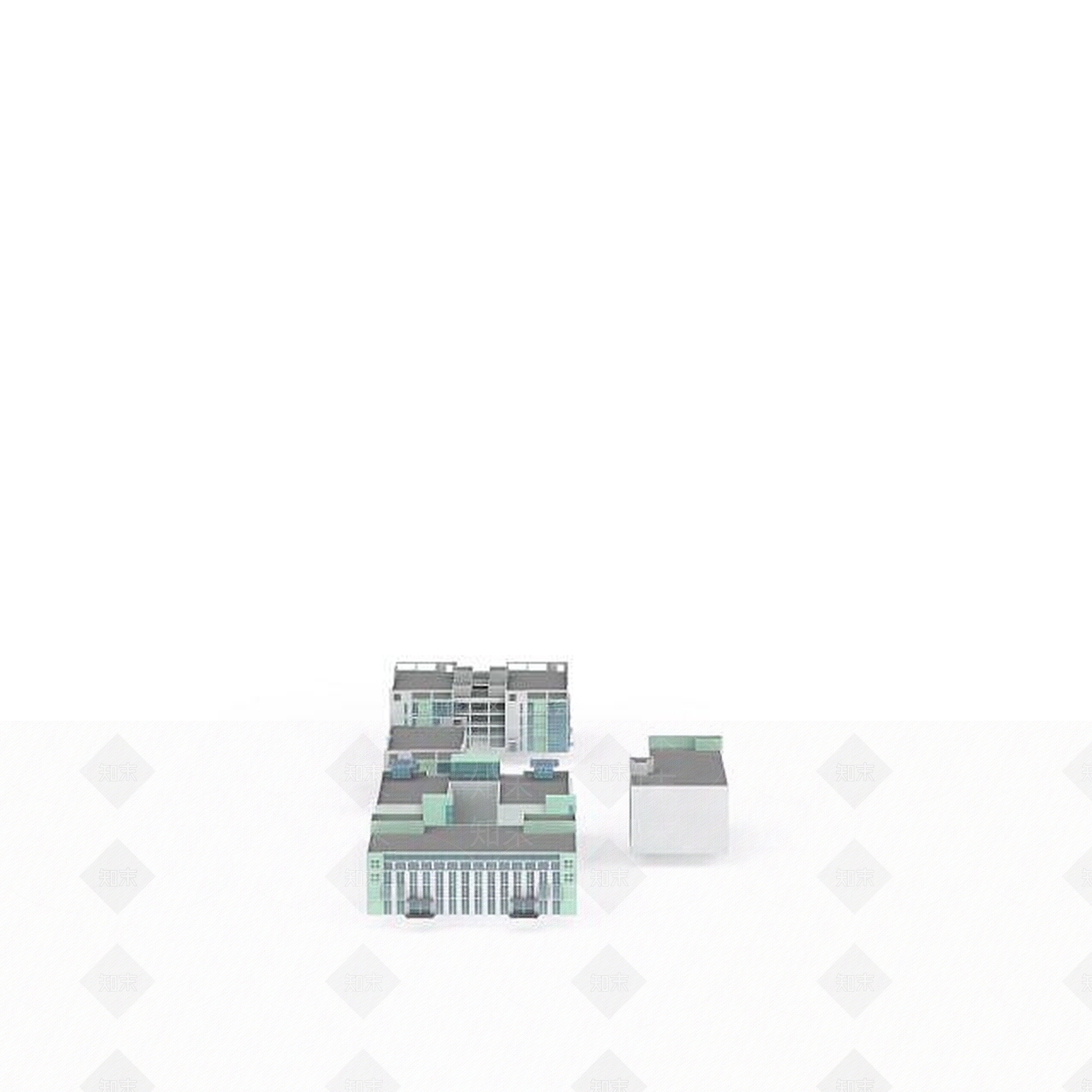 现代建筑3D模型下载【ID:1196510711】