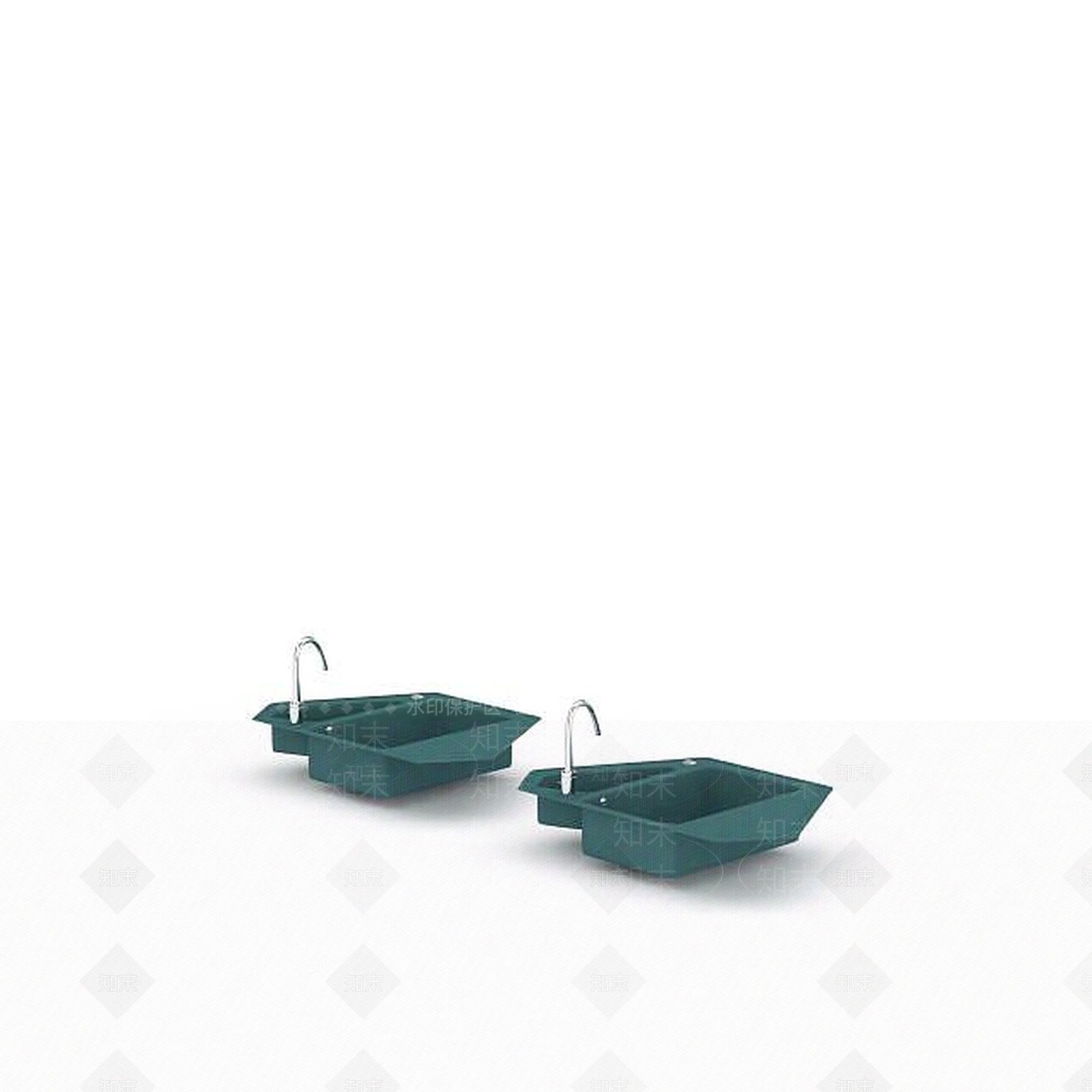 现代洗手池3D模型下载【ID:1196510912】
