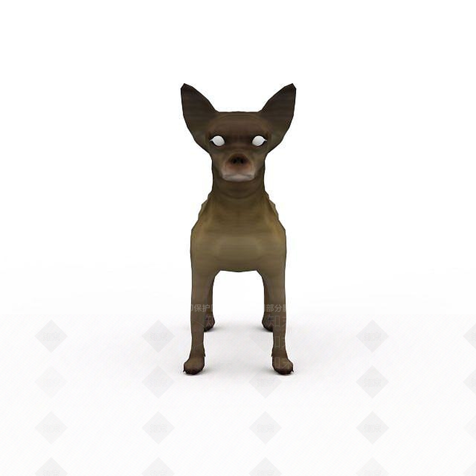 现代小狗3D模型下载【ID:1196513270】