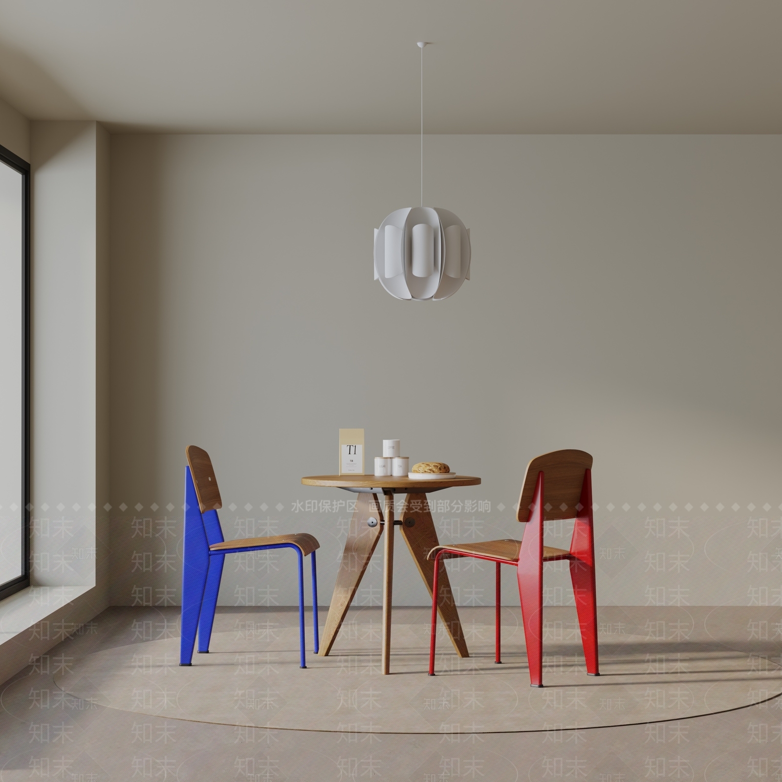 现代餐桌3D模型下载【ID:1196514247】