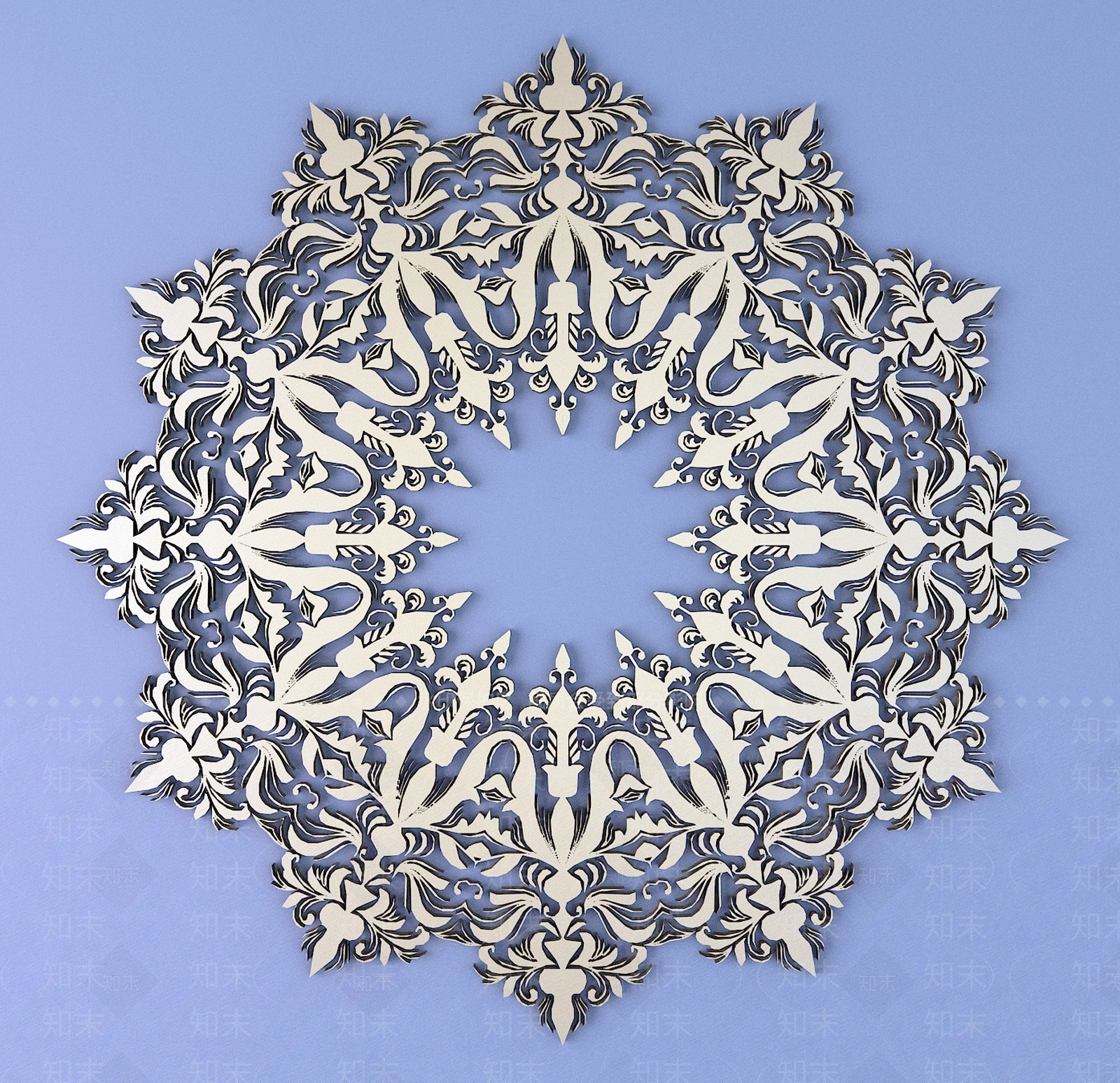 法式欧式雕花3D模型下载【ID:1196514641】