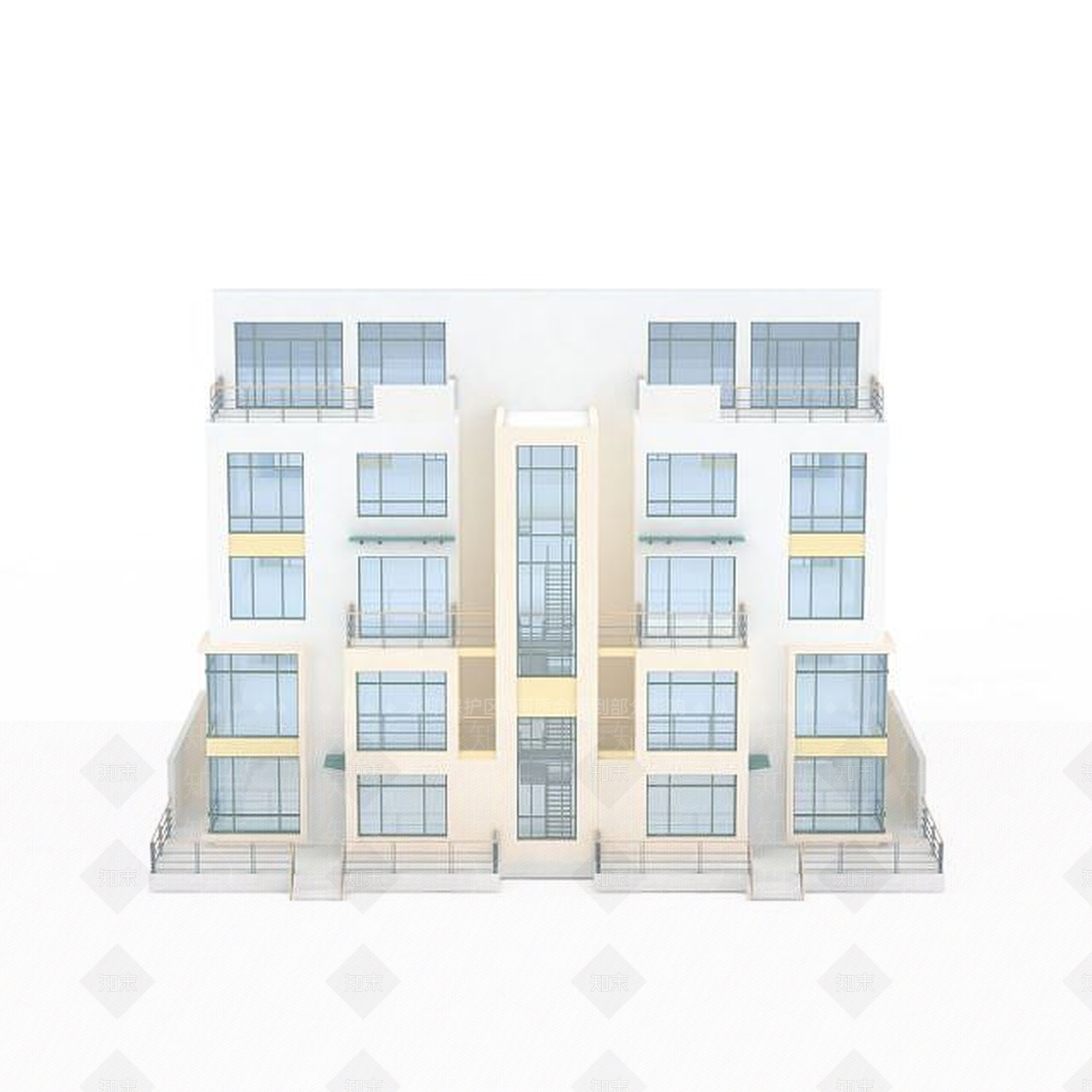 现代建筑3D模型下载【ID:1196514598】