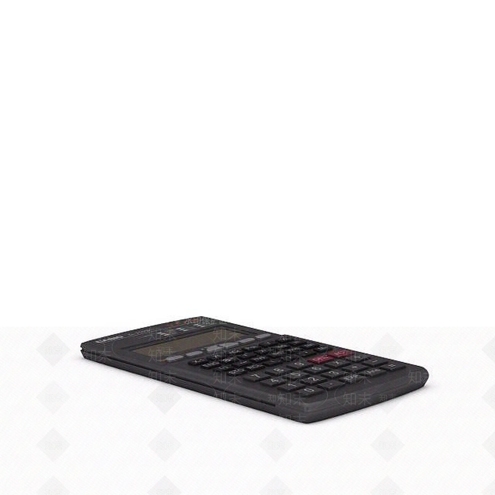 现代黑色计算器3D模型下载【ID:1196516917】