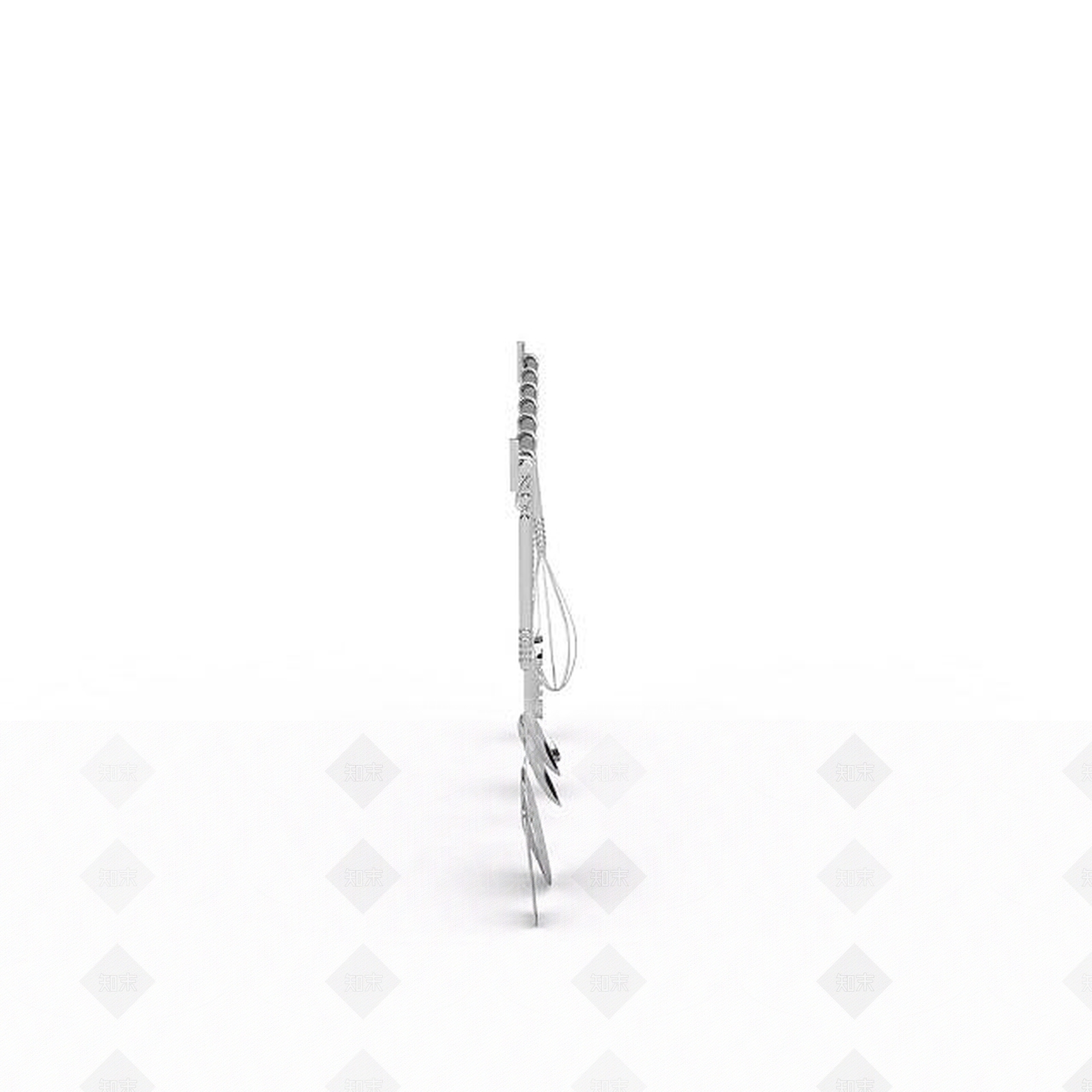 现代厨房挂架3D模型下载【ID:1196517648】