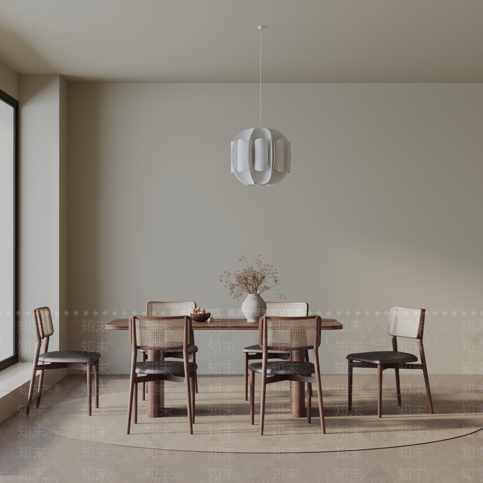 现代餐桌3D模型下载【ID:1196521974】