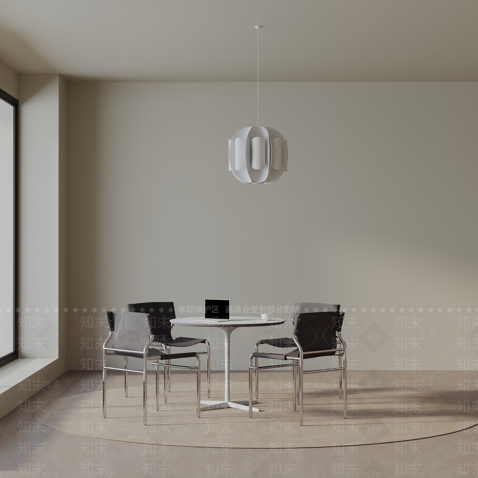 现代餐桌3D模型下载【ID:1196522176】
