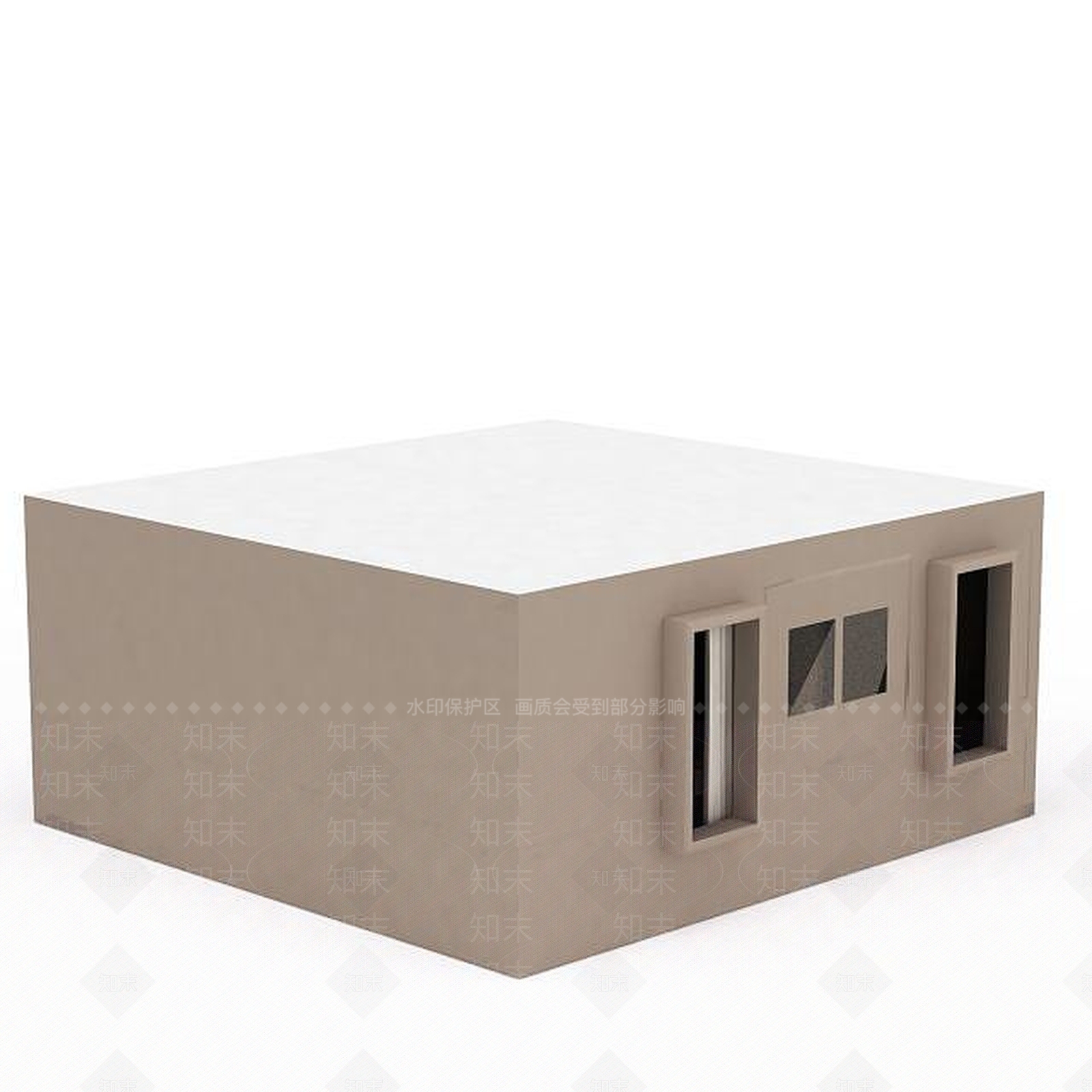 现代房屋3D模型下载【ID:1196522072】