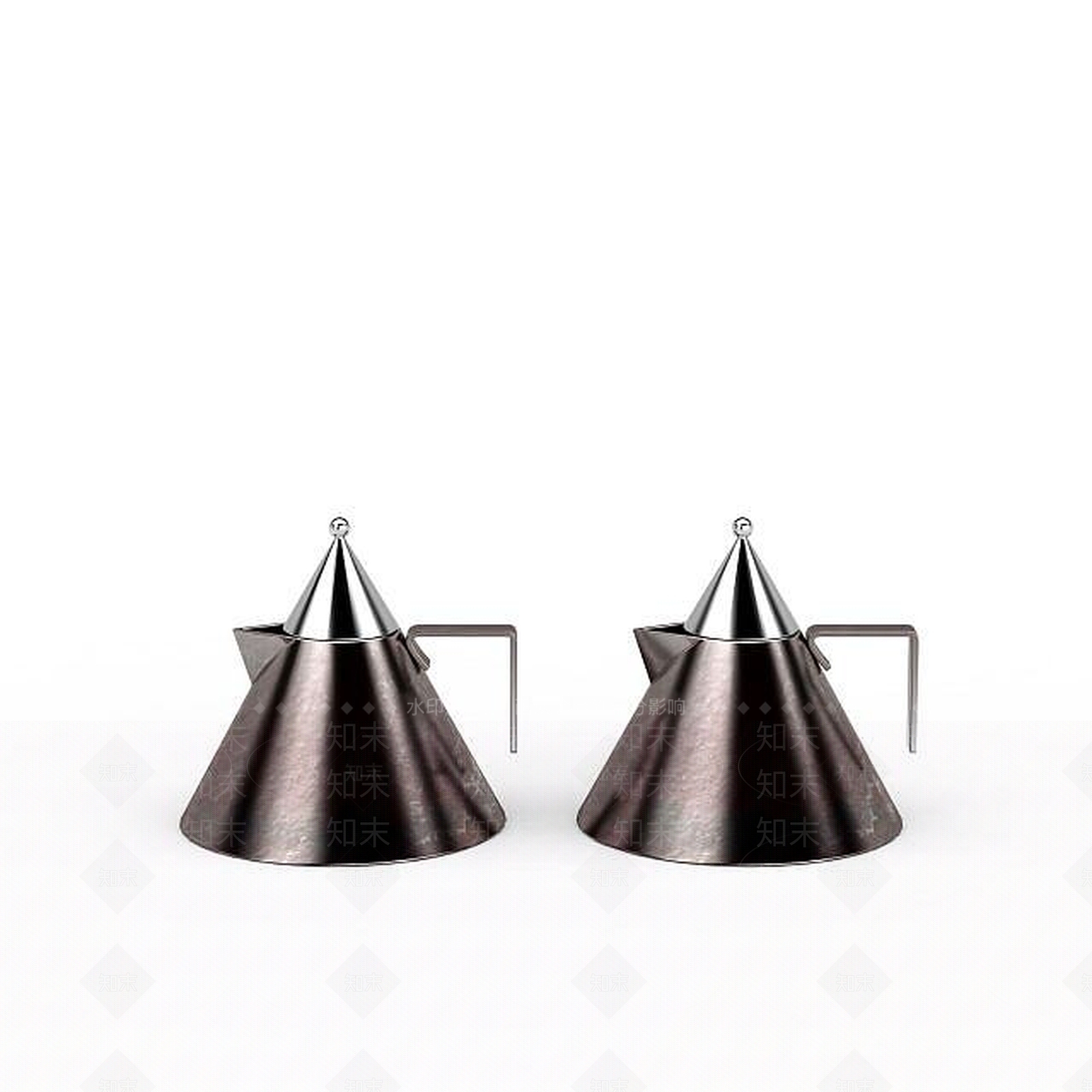 现代咖啡茶壶3D模型下载【ID:1196527063】