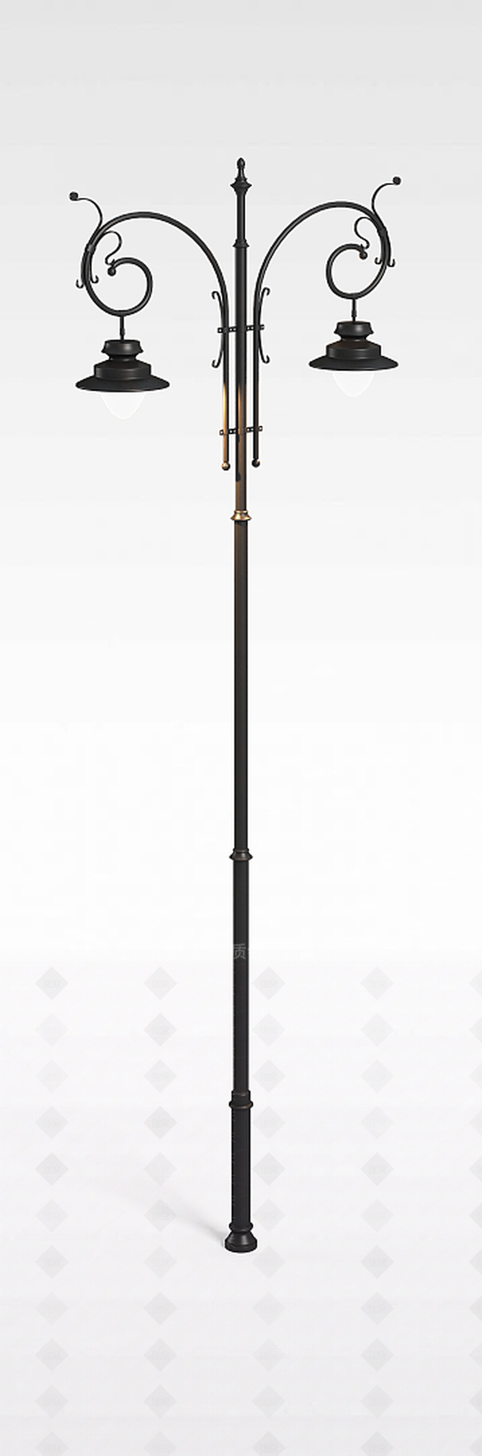 现代创意室外路灯3D模型下载【ID:1196528229】