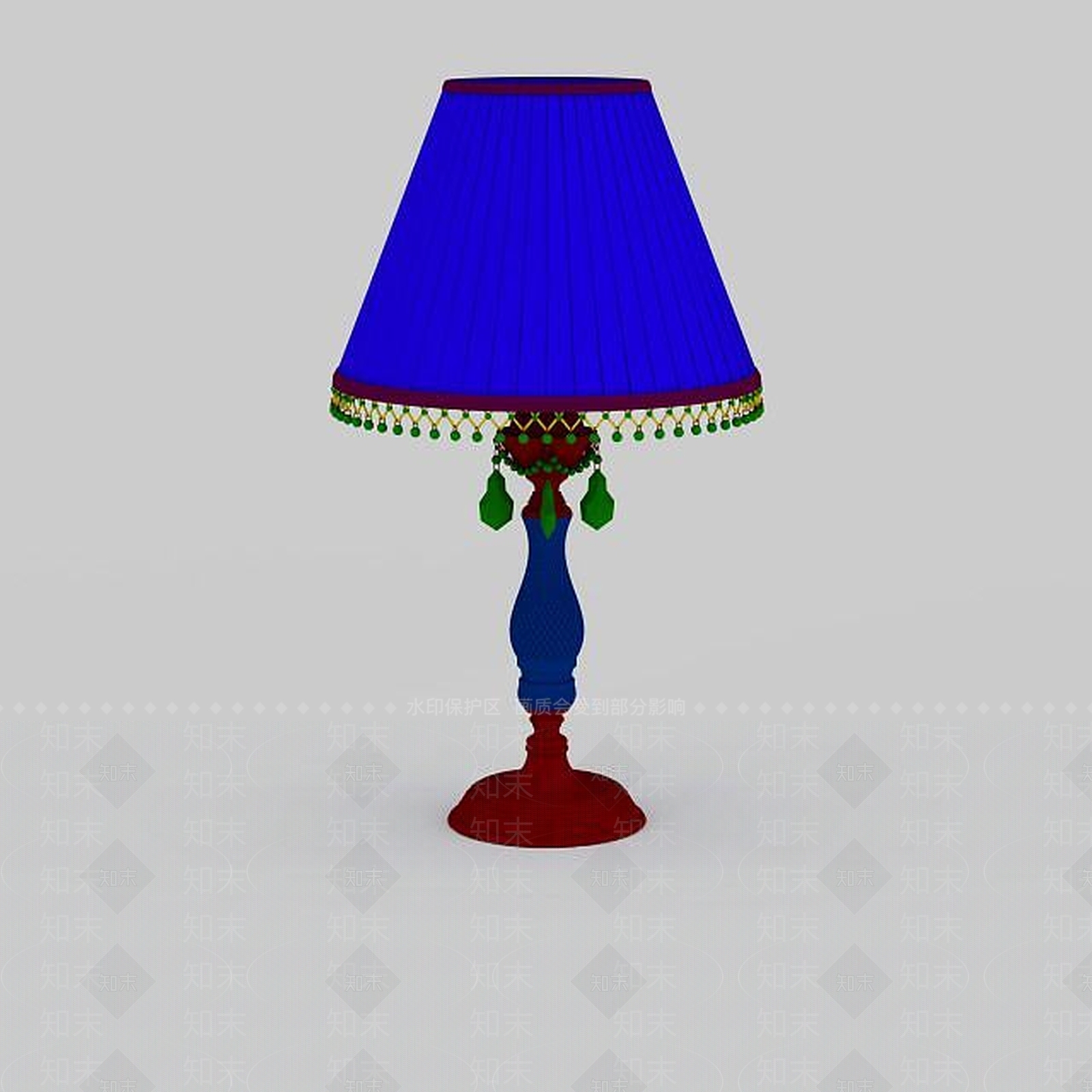 现代台灯3D模型下载【ID:1196528735】