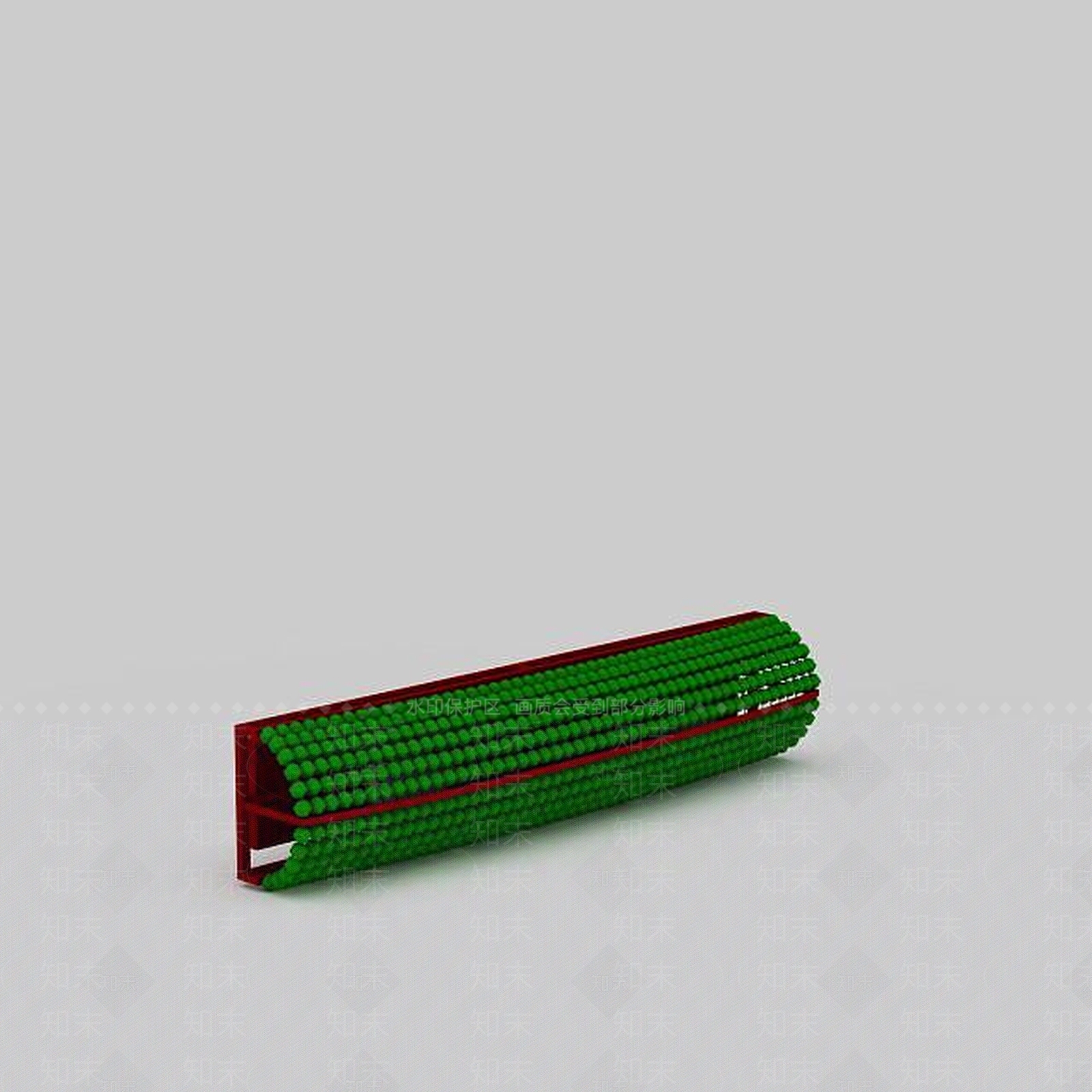 现代绿色水晶灯3D模型下载【ID:1196528809】