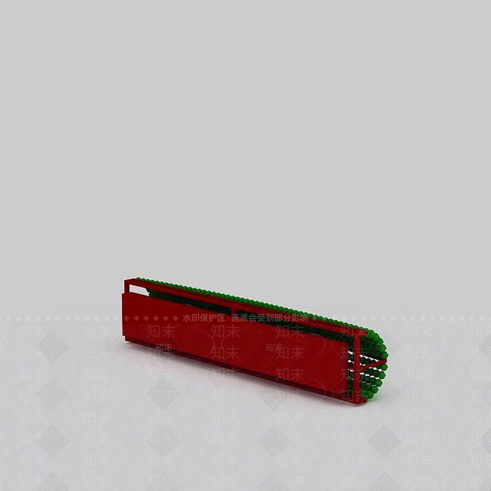 现代绿色水晶灯3D模型下载【ID:1196528809】