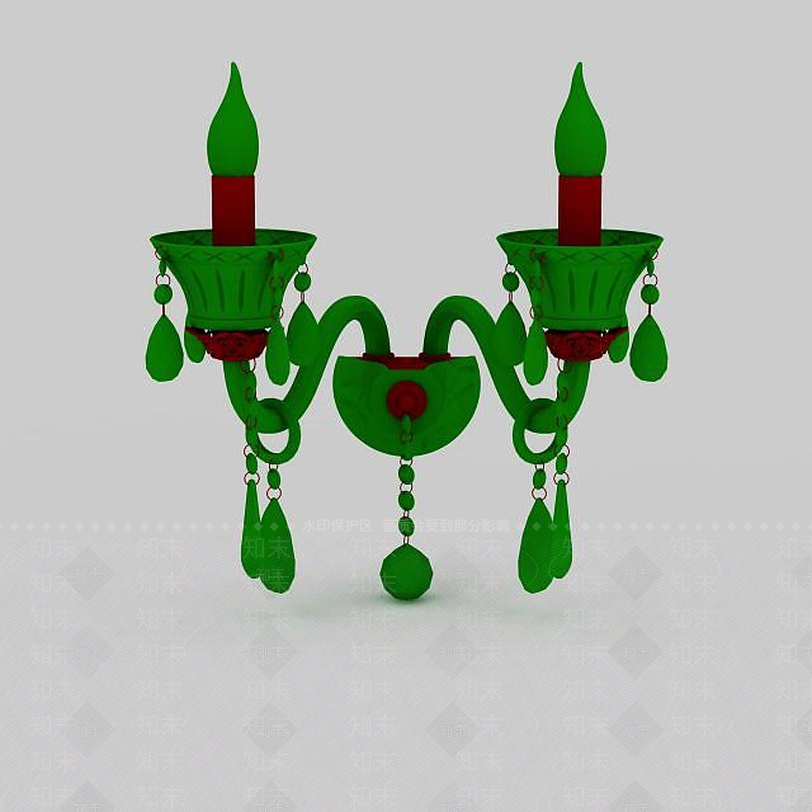 现代个性壁灯3D模型下载【ID:1196530248】