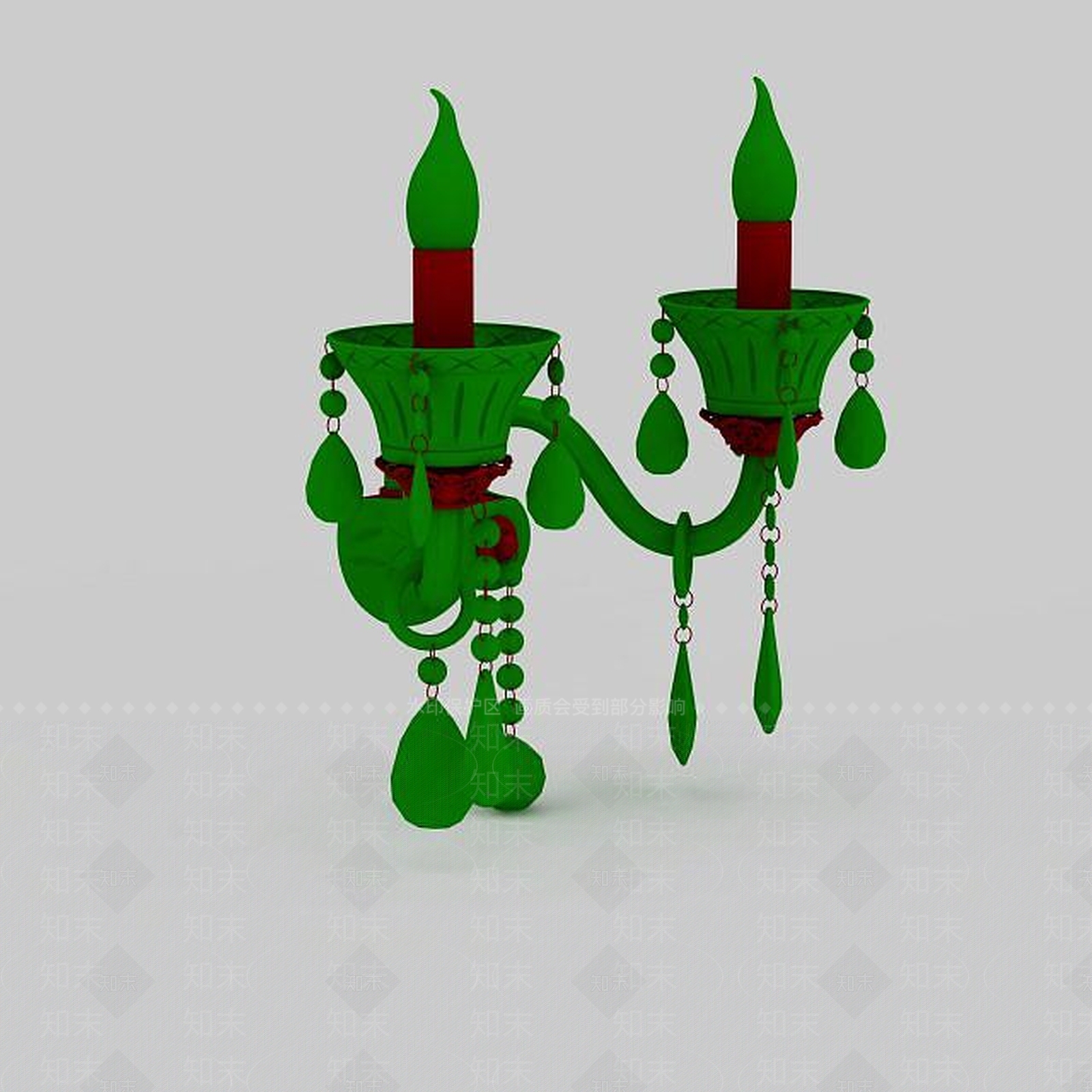 现代个性壁灯3D模型下载【ID:1196530248】
