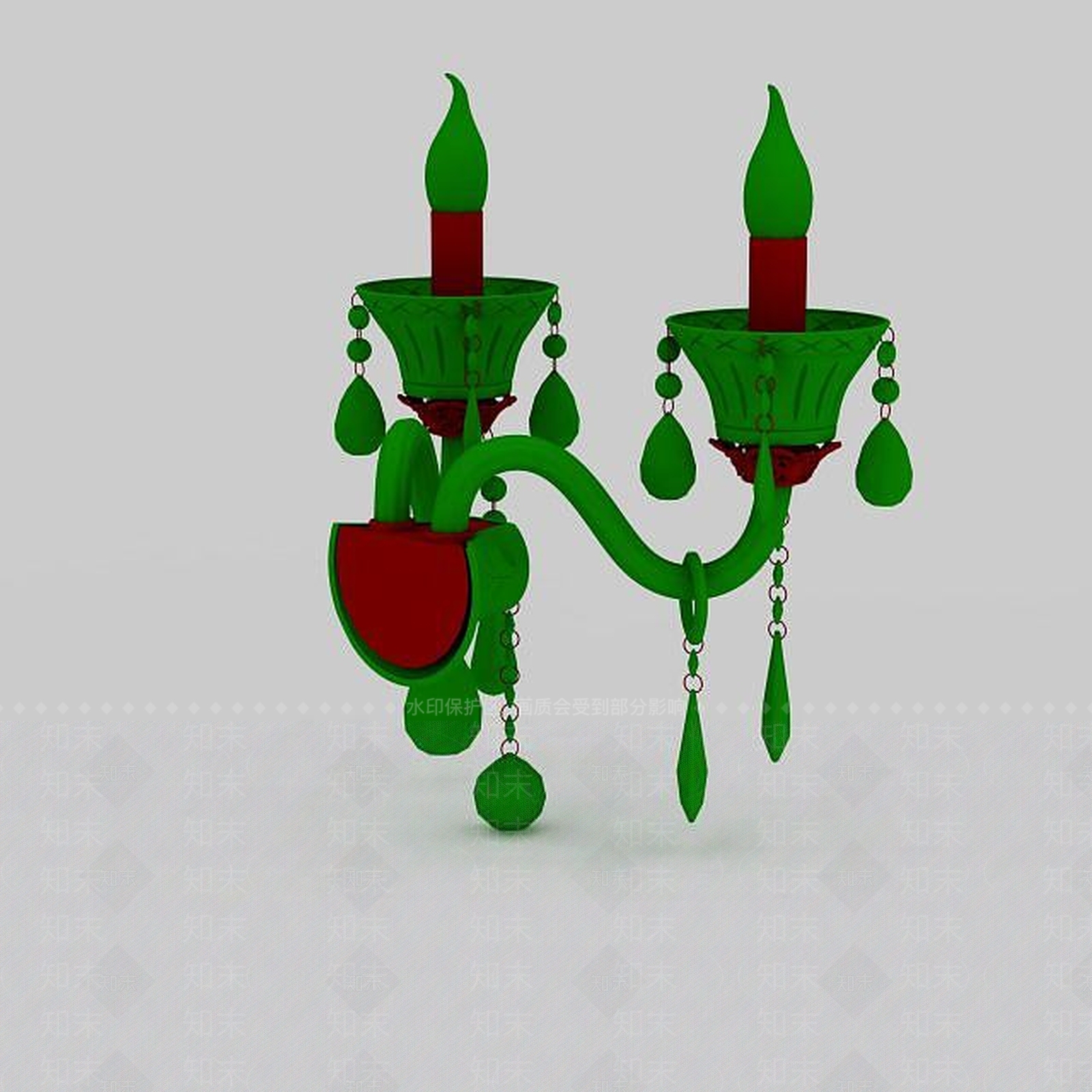 现代个性壁灯3D模型下载【ID:1196530248】
