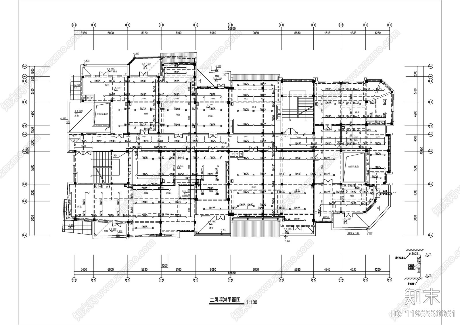 建筑给排水施工图下载【ID:1196530861】