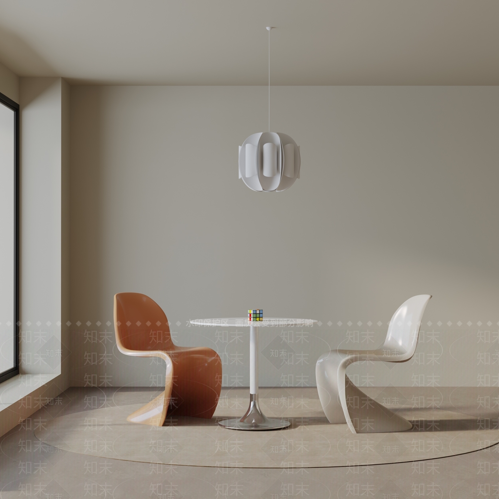 现代餐桌3D模型下载【ID:1196530855】