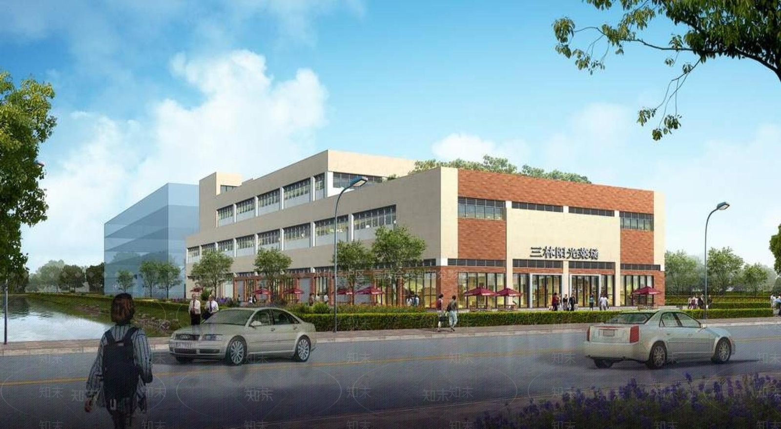 现代农贸市场3D模型下载【ID:1196540019】