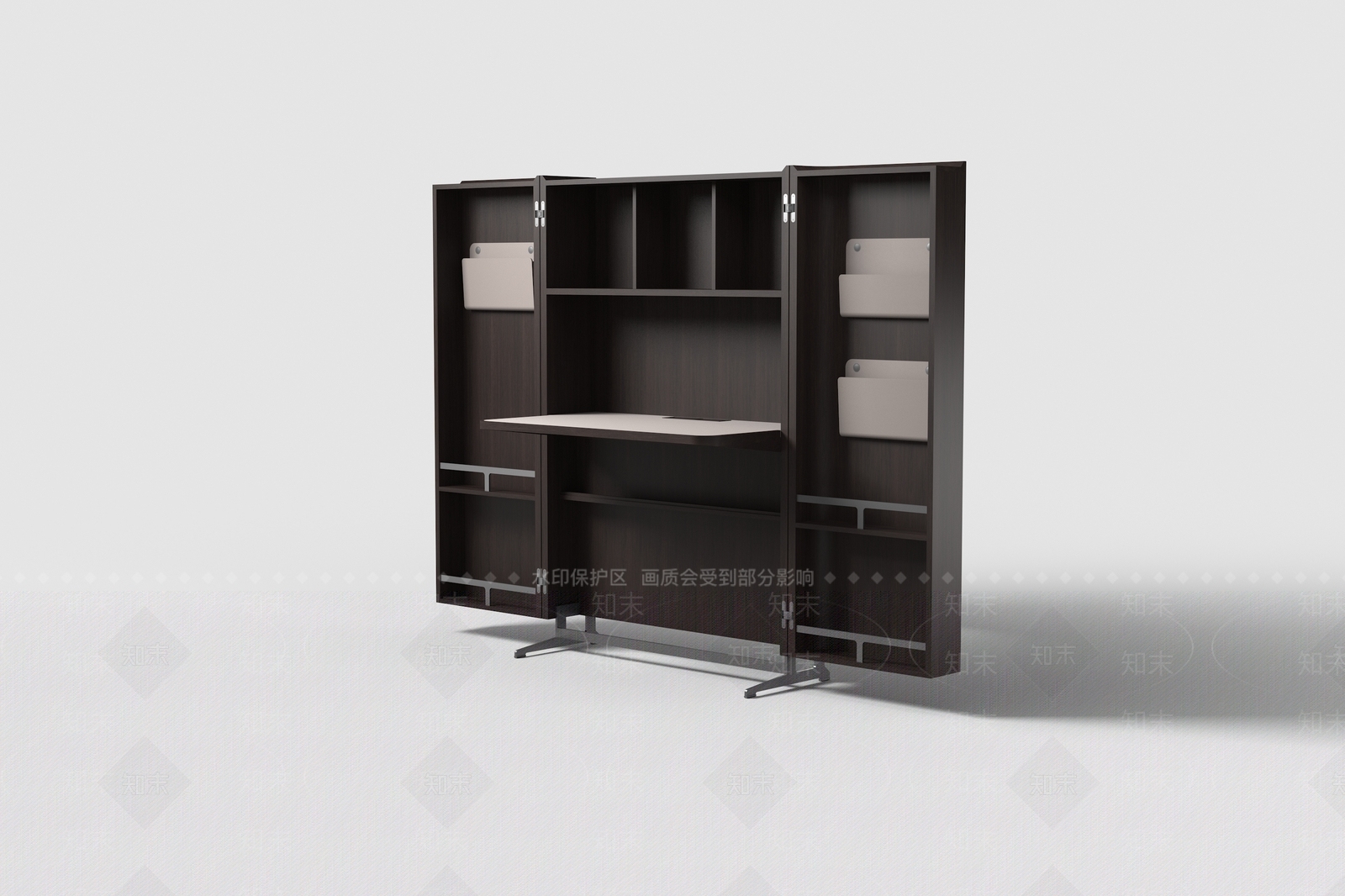 现代意式酒柜3D模型下载【ID:1196541781】