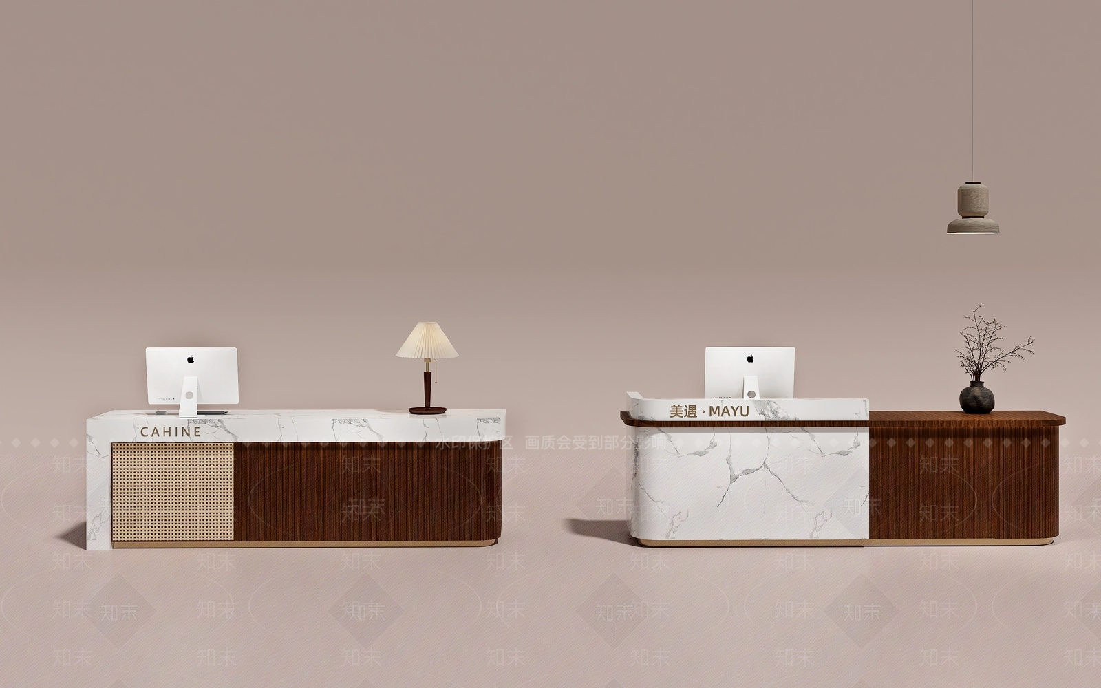 侘寂中古前台3D模型下载【ID:1196542472】