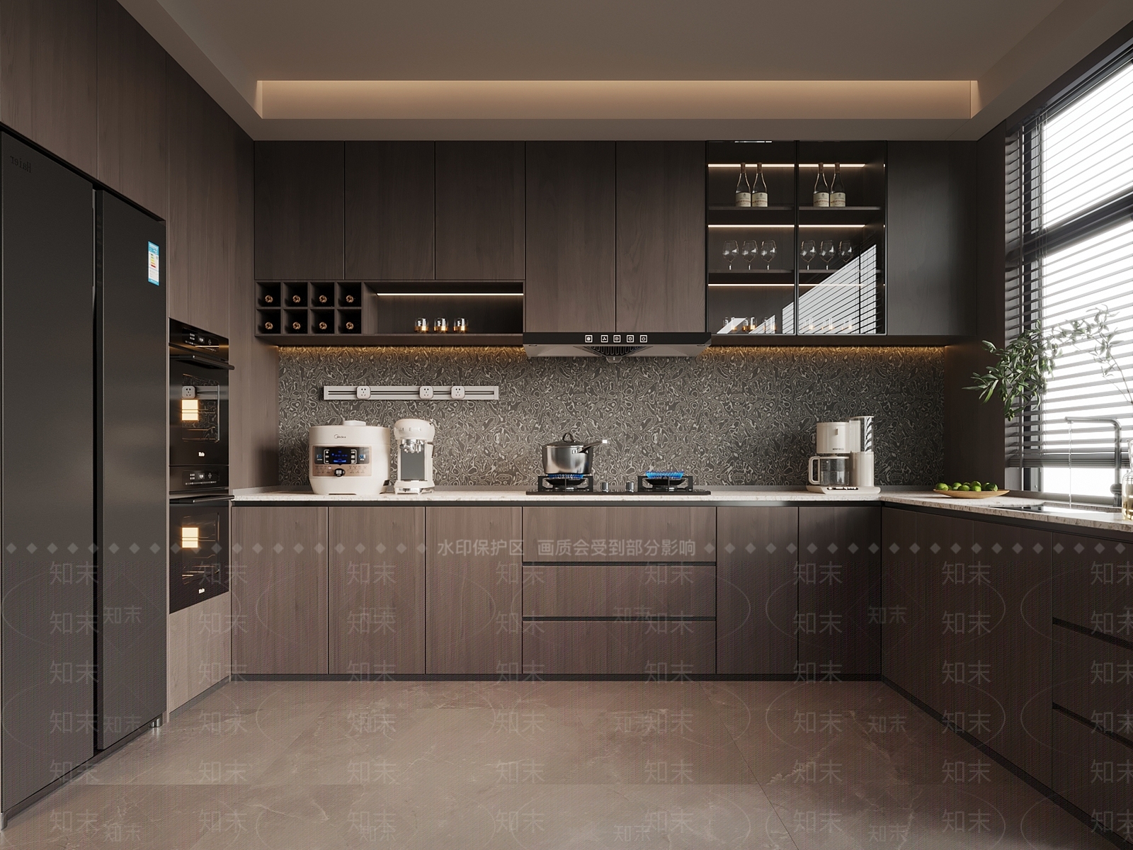 橱柜3D模型下载【ID:1196544642】