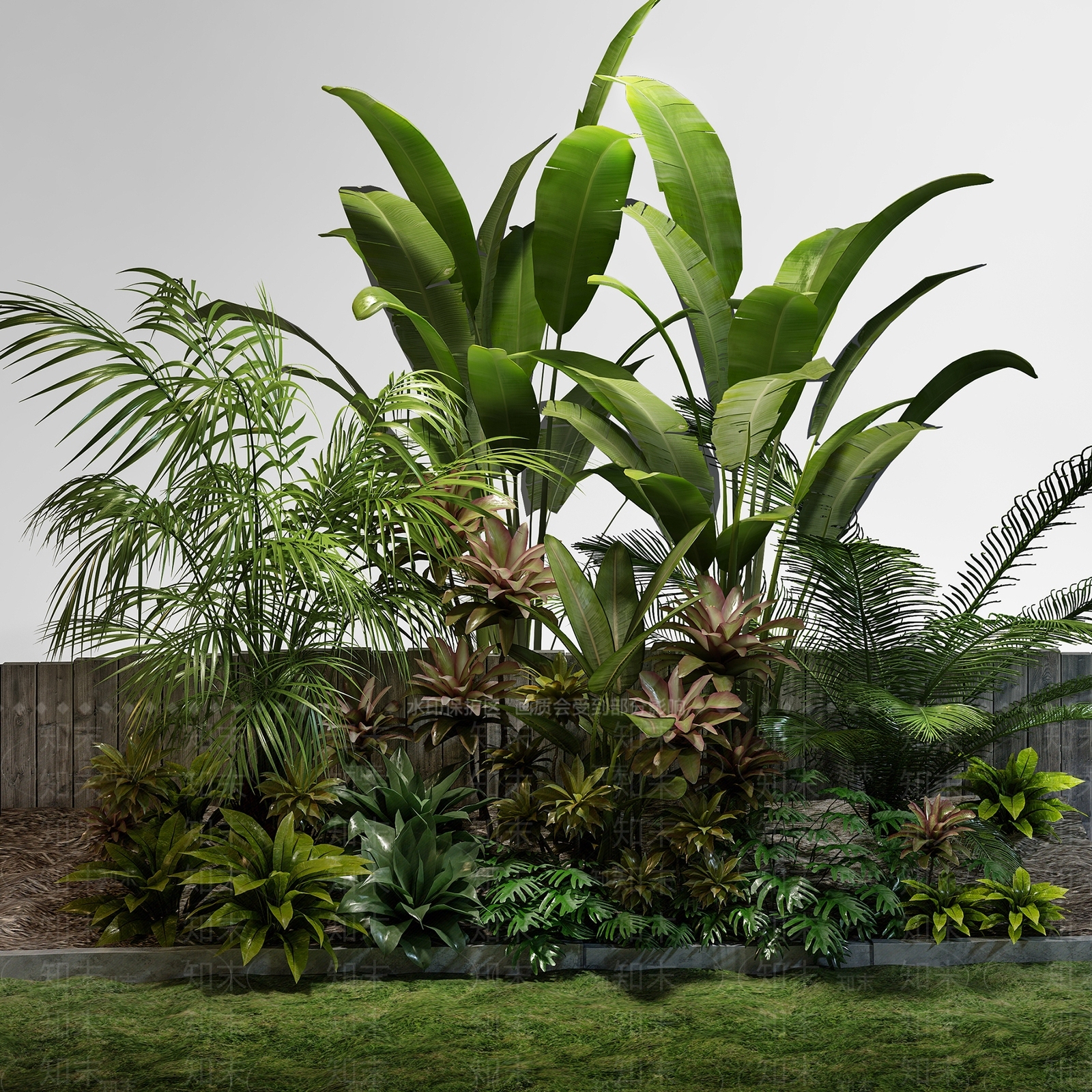 灌木3D模型下载【ID:1196555408】