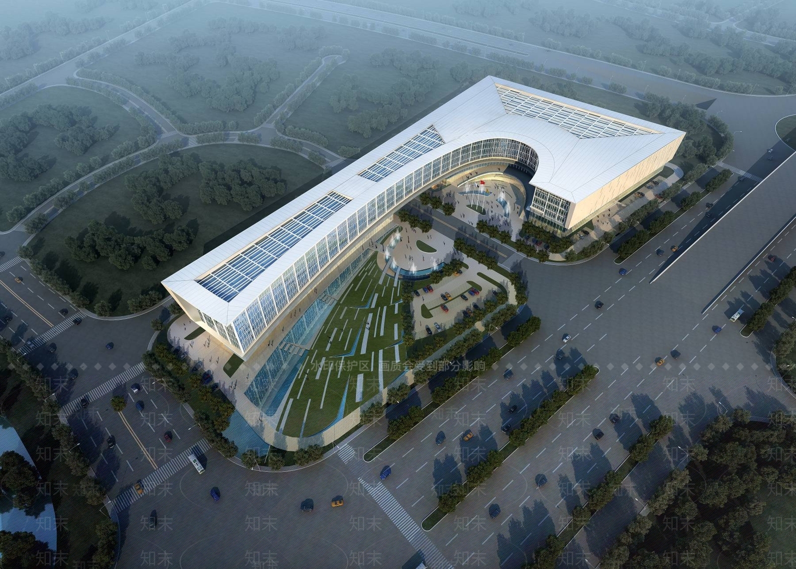 现代活动中心3D模型下载【ID:1196555099】