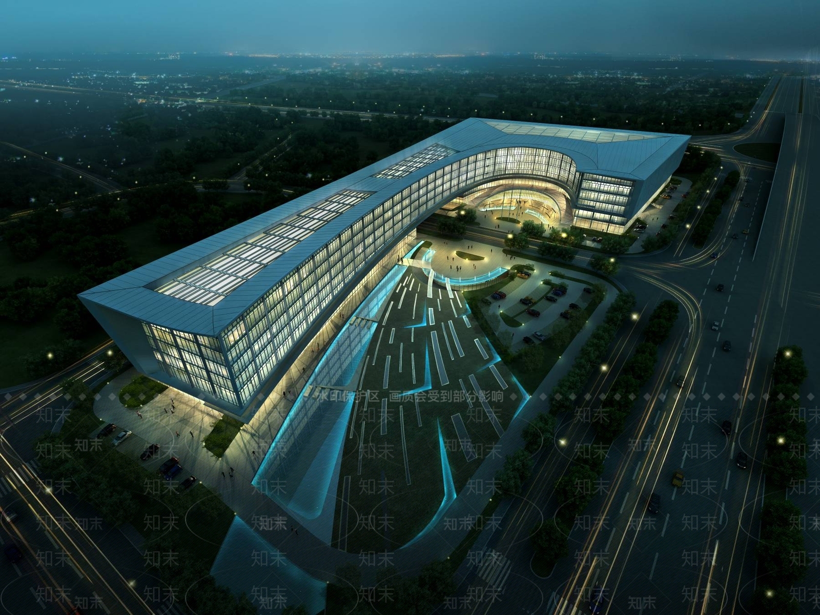 现代活动中心3D模型下载【ID:1196555099】