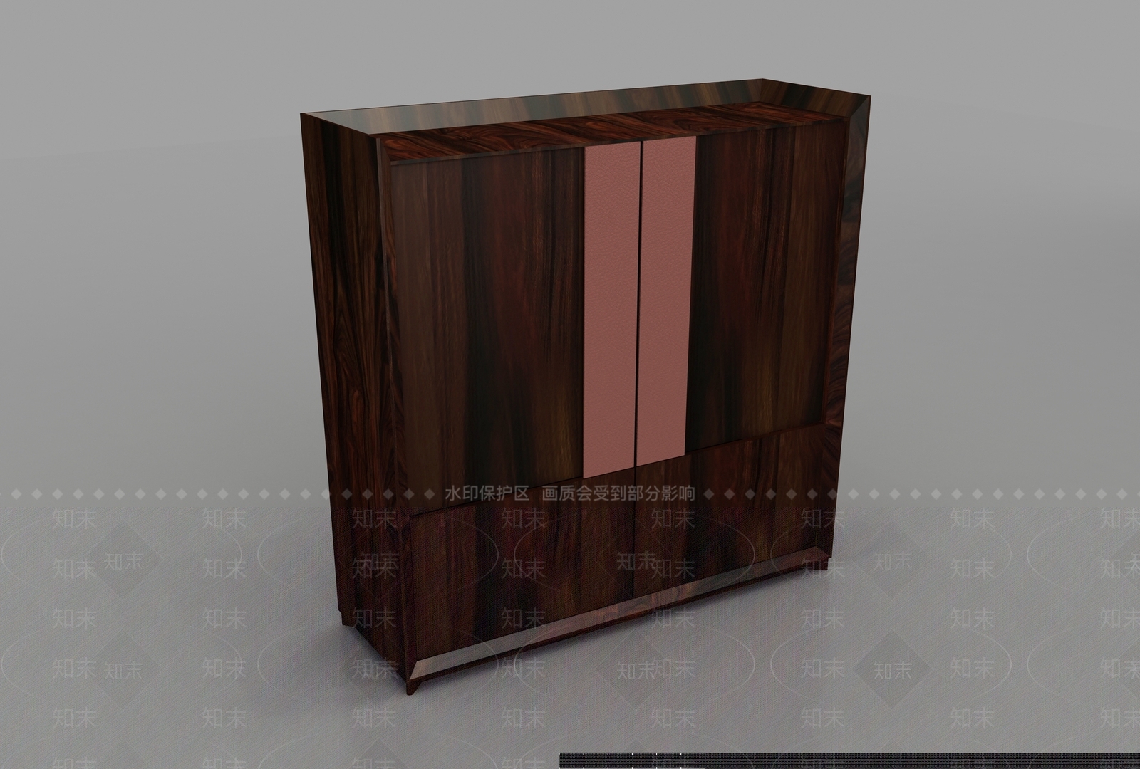 现代新中式鞋柜3D模型下载【ID:1196562598】
