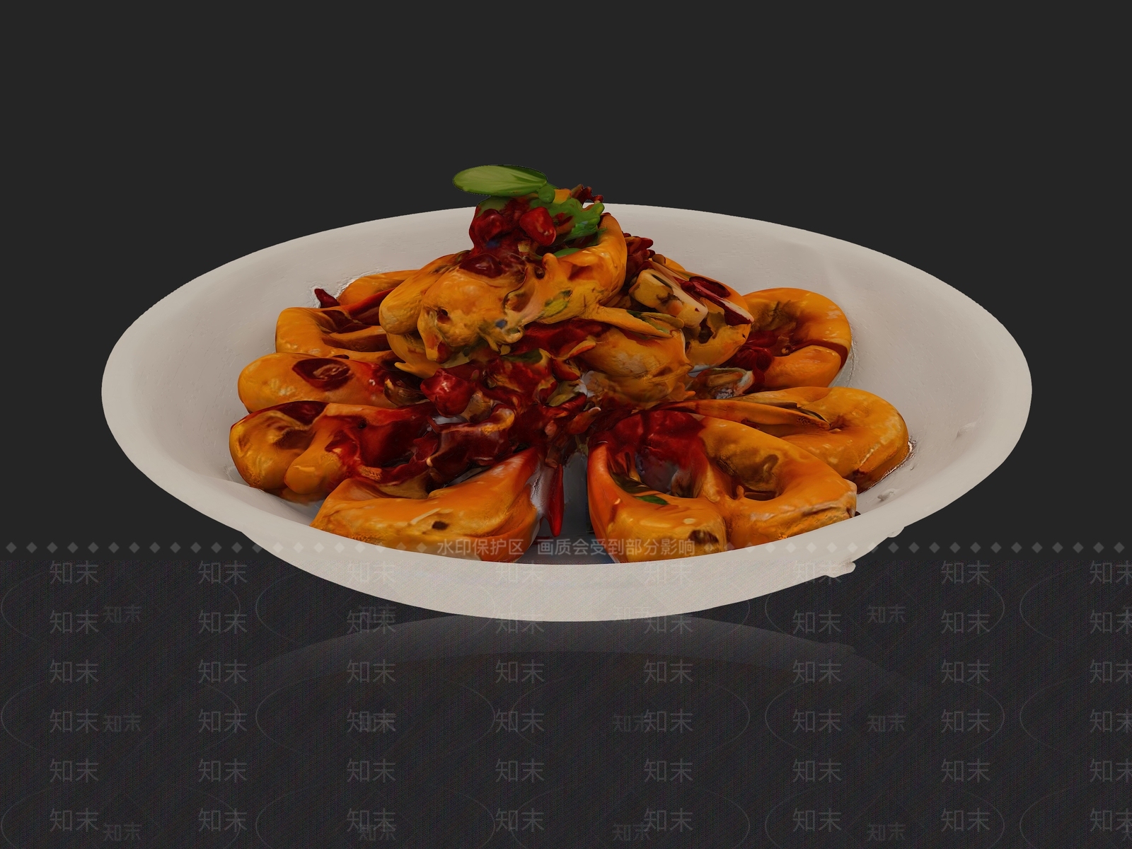 现代酒水食物3D模型下载【ID:1196563811】