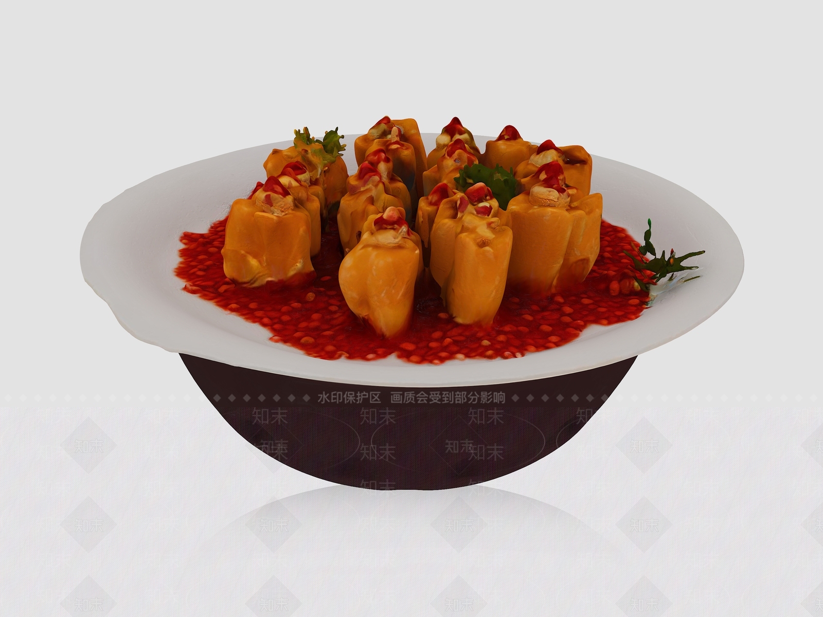 酒水食物3D模型下载【ID:1196565622】