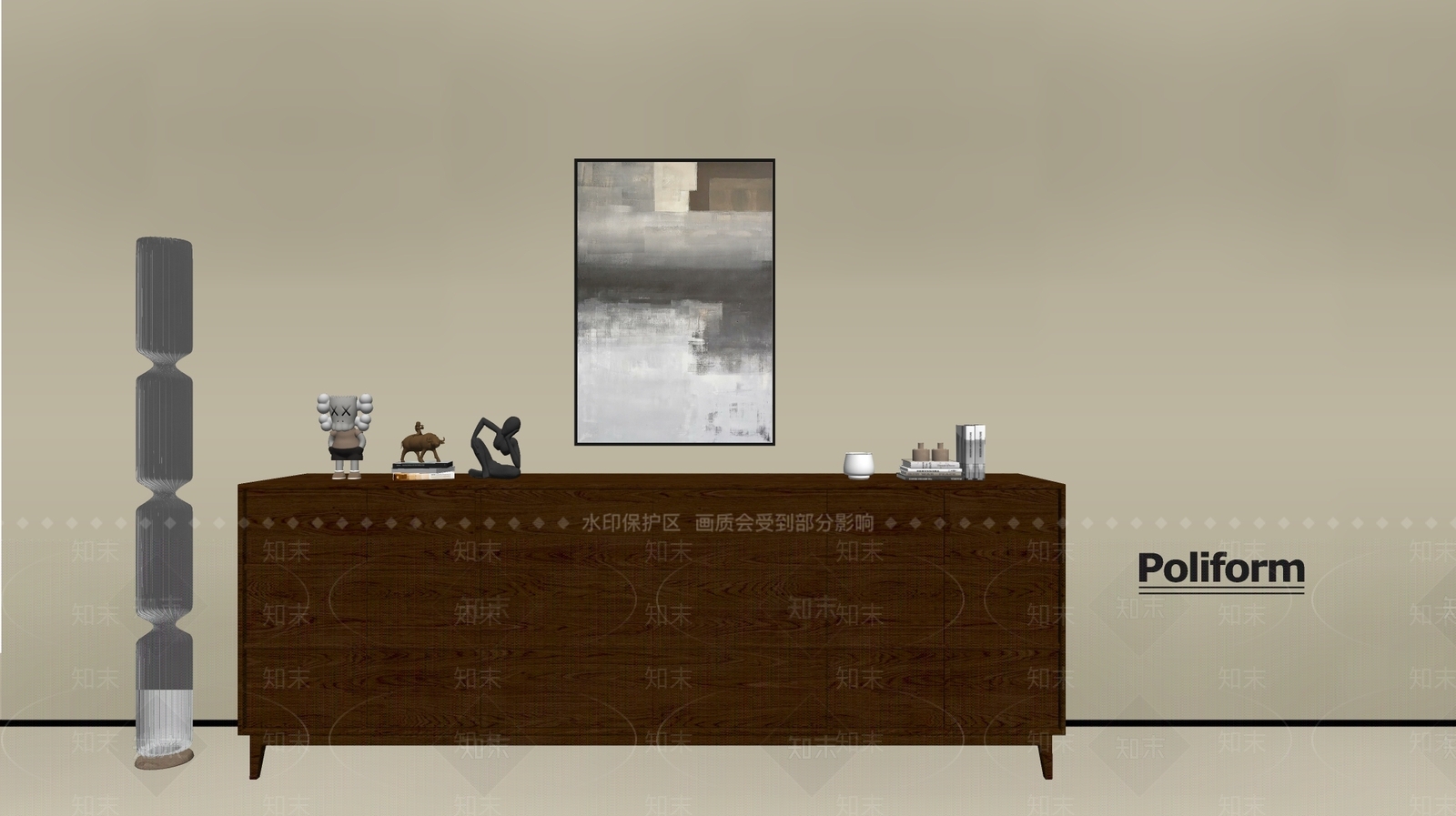 现代斗柜SU模型下载【ID:1196569289】