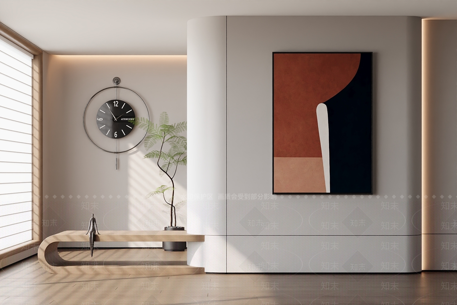 意式轻奢挂画3D模型下载【ID:1196571130】