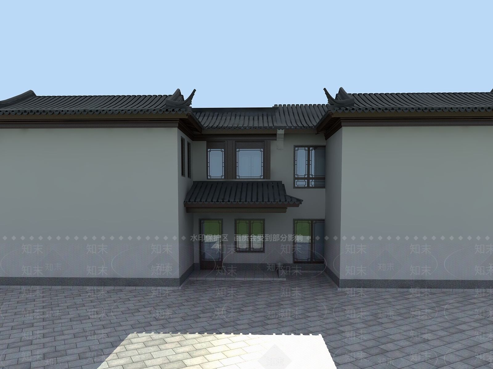现代单人沙发3D模型下载【ID:1196575750】