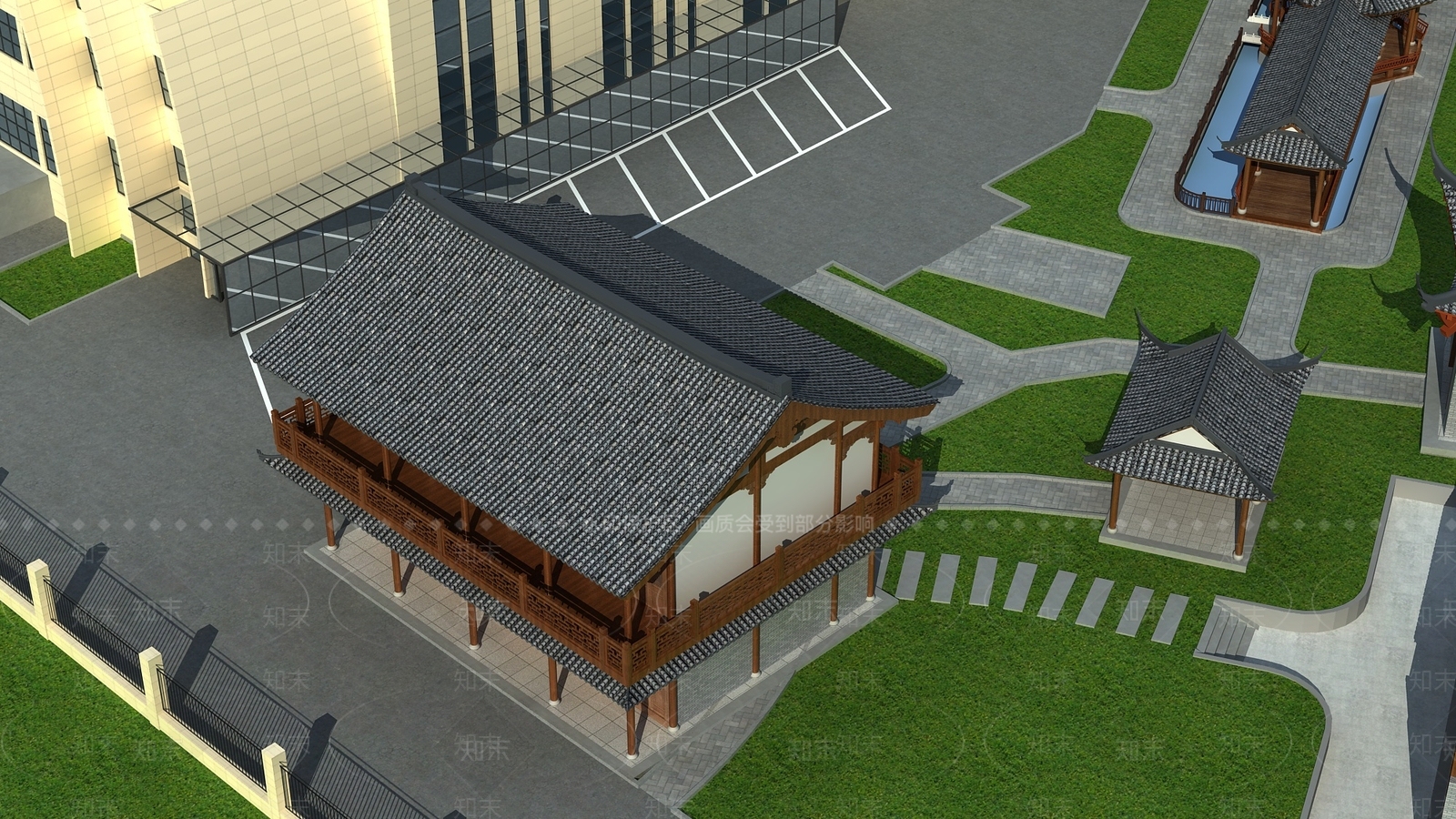 现代单人沙发3D模型下载【ID:1196575595】
