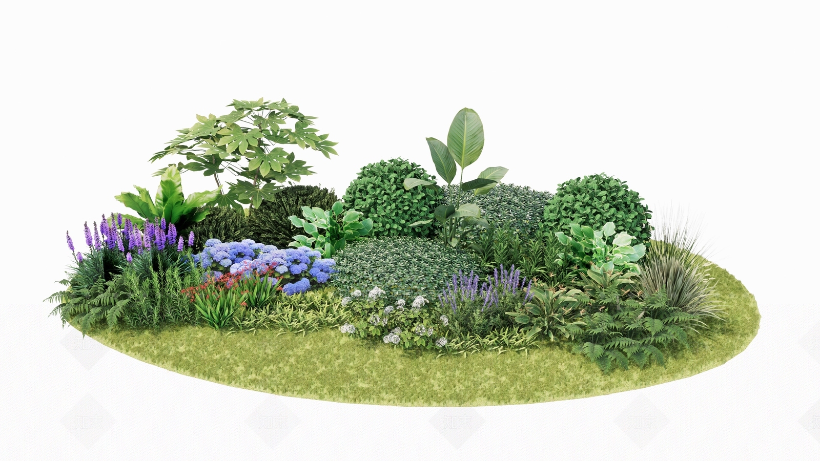 花草SU模型下载【ID:1196583938】