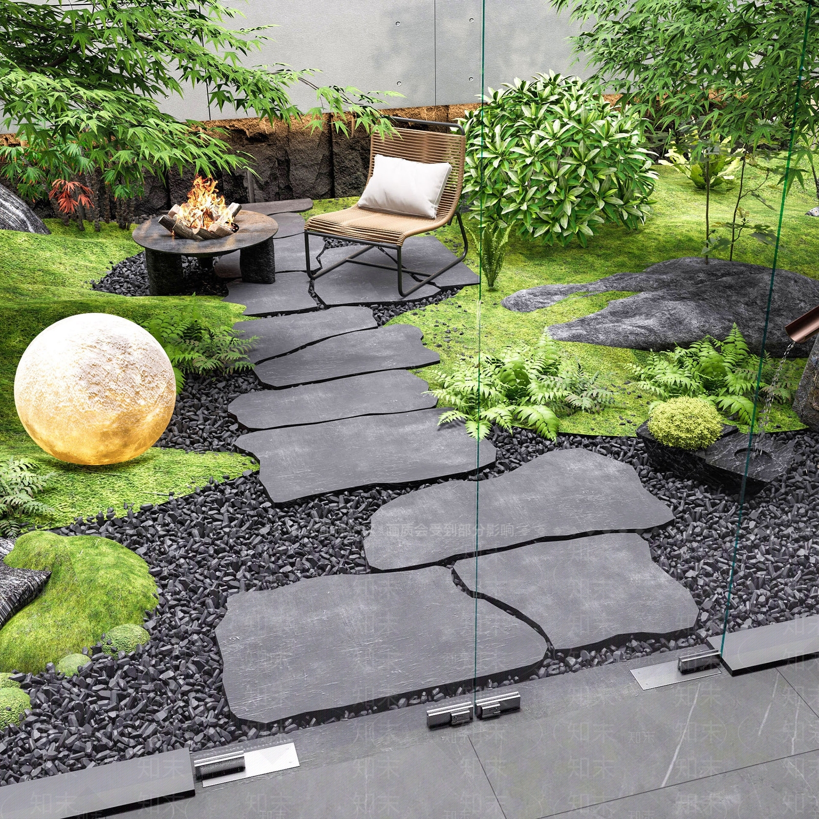 现代石头3D模型下载【ID:1196585552】