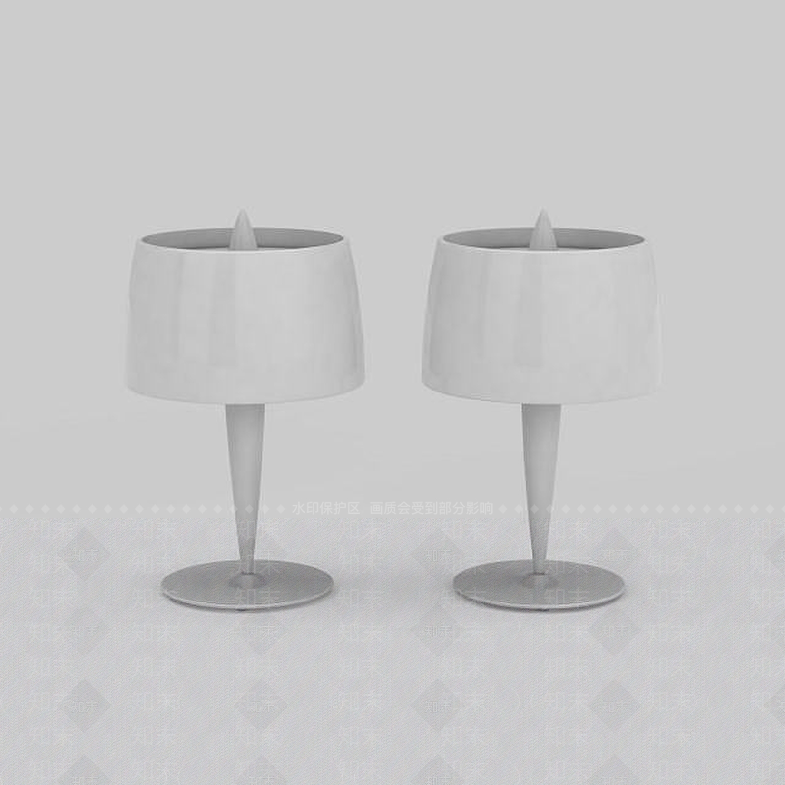 现代台灯3D模型下载【ID:1196587455】