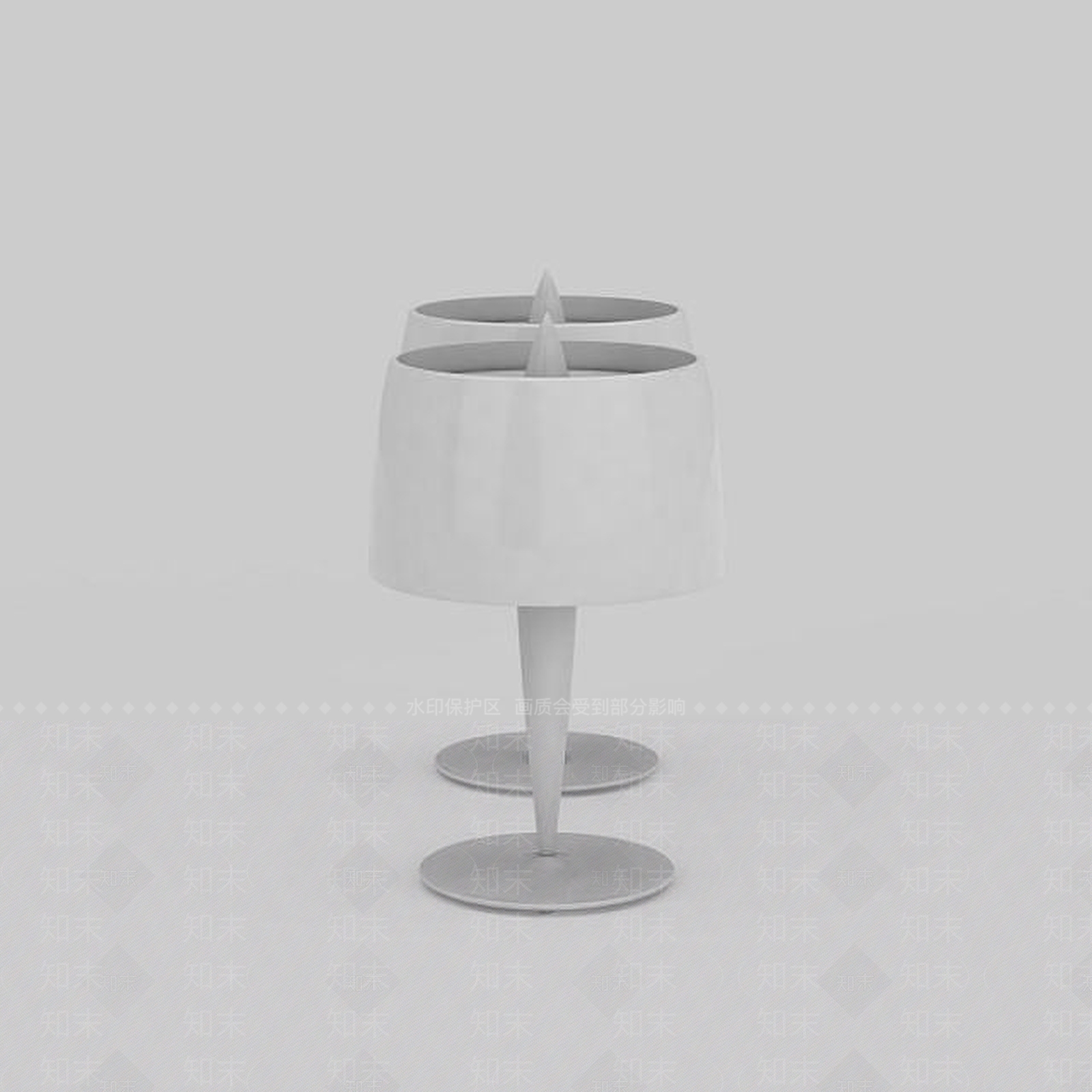 现代台灯3D模型下载【ID:1196587455】